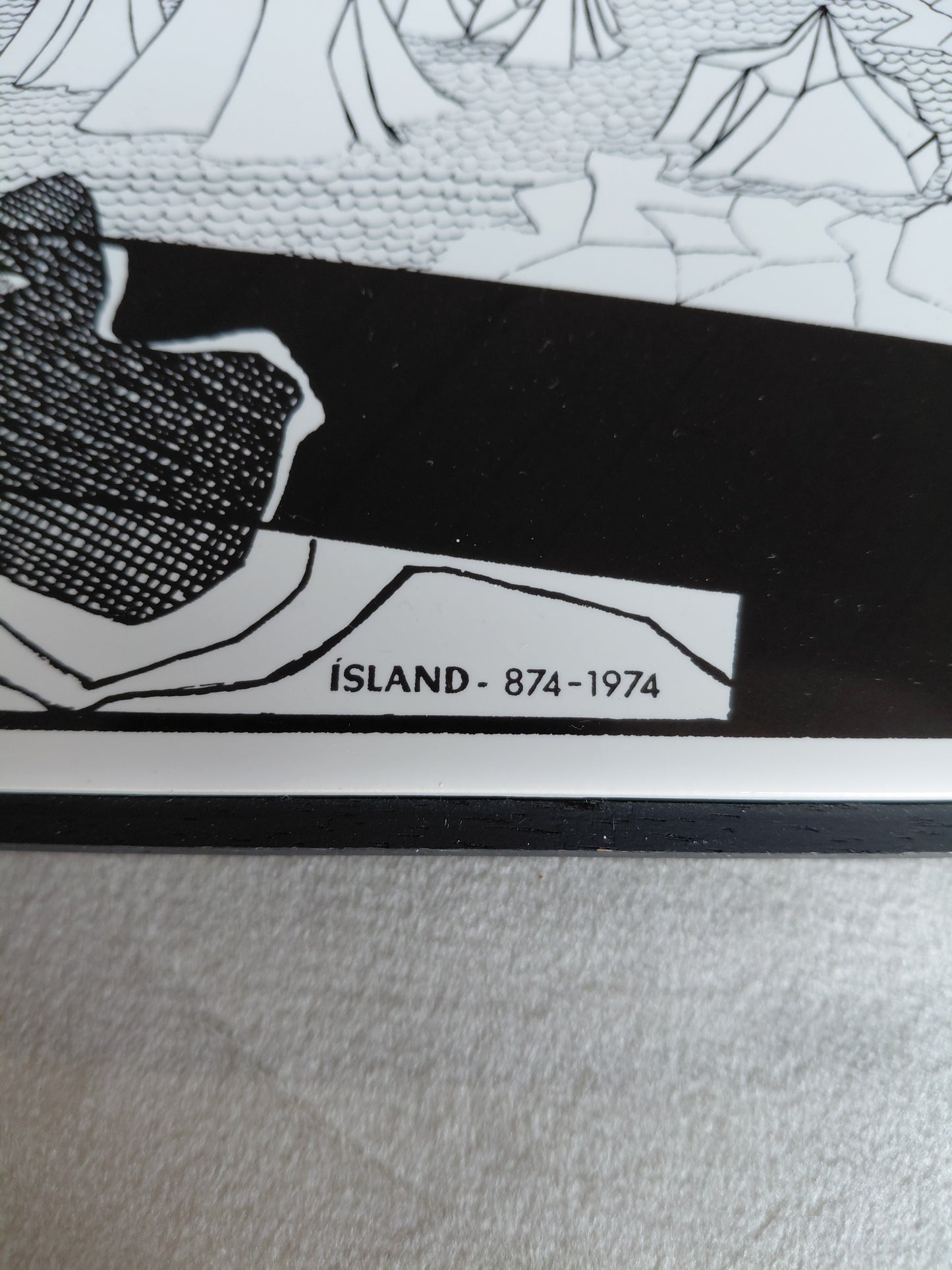 Veggplatti 1100 ára afmæli Íslandsbyggðar árið 1974, Einar Hákonarson