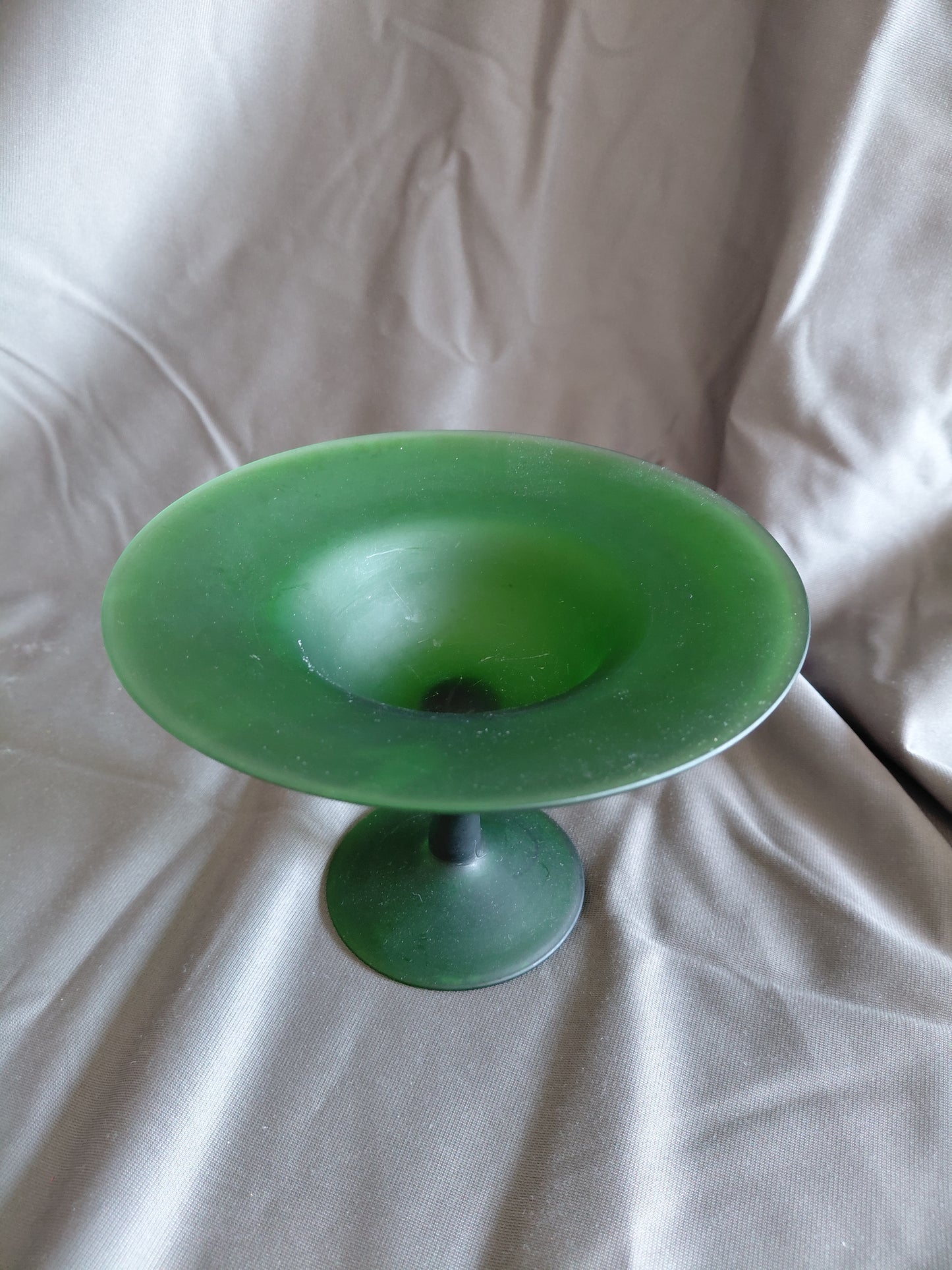 Skál á fæti Ø15.5 cm (1970-1990), Sherekat Art Glass