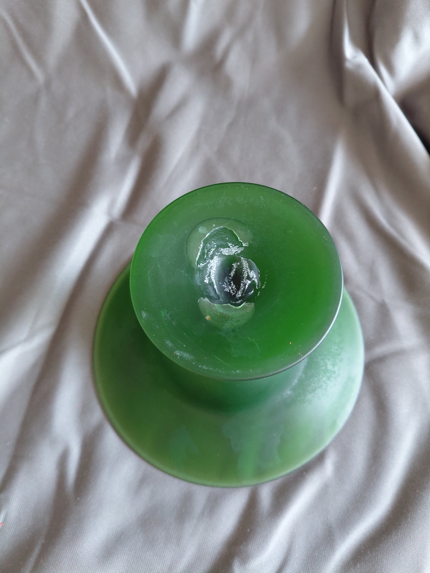 Skál á fæti Ø15.5 cm (1970-1990), Sherekat Art Glass