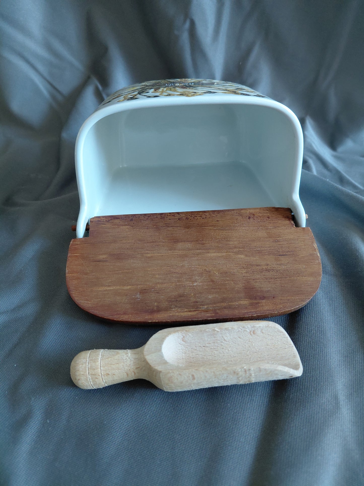 Vintage vegghengt saltkar eftir Ellen Malmer (1969), Royal Copenhagen