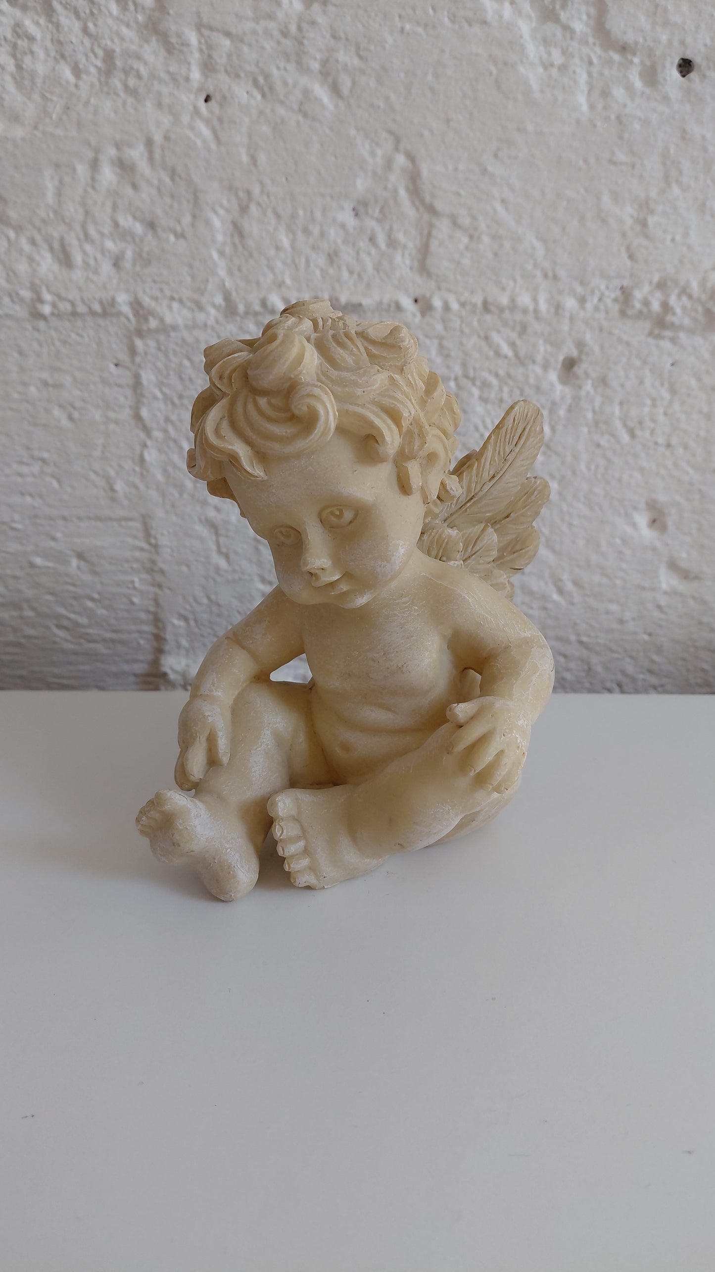 Sitjandi engill (h12 cm), Home Collection