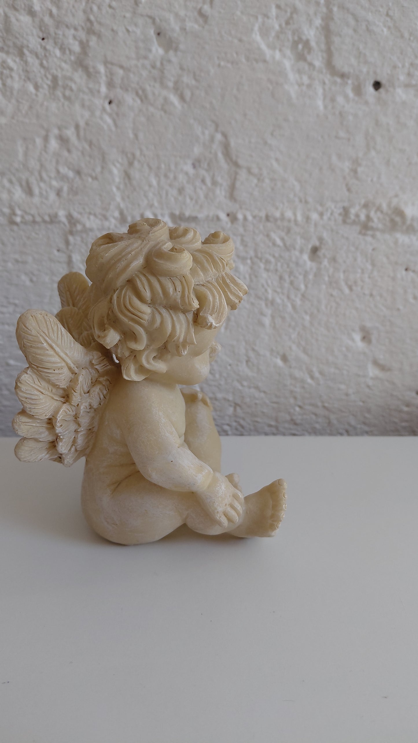 Sitjandi engill (h12 cm), Home Collection