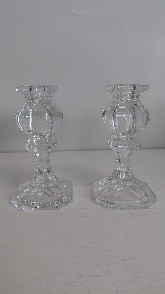 Kristal kertastjakar, seljast stakir, Gorham Crystal