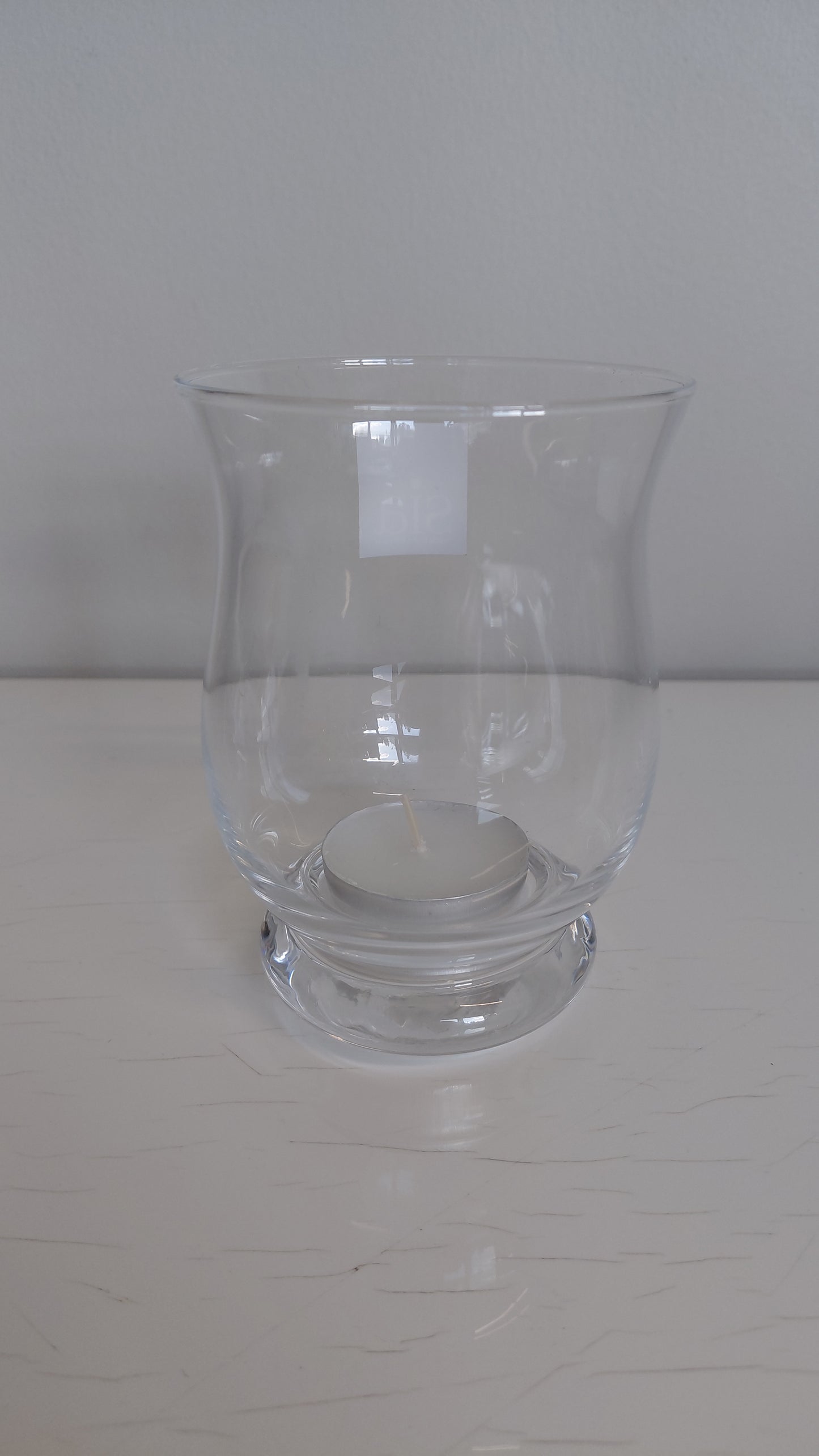 Kúpull kertastjaki h11 cm, Gler, Sia