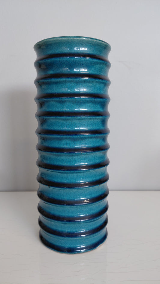 Sívalur blómavasi h26.5 cm