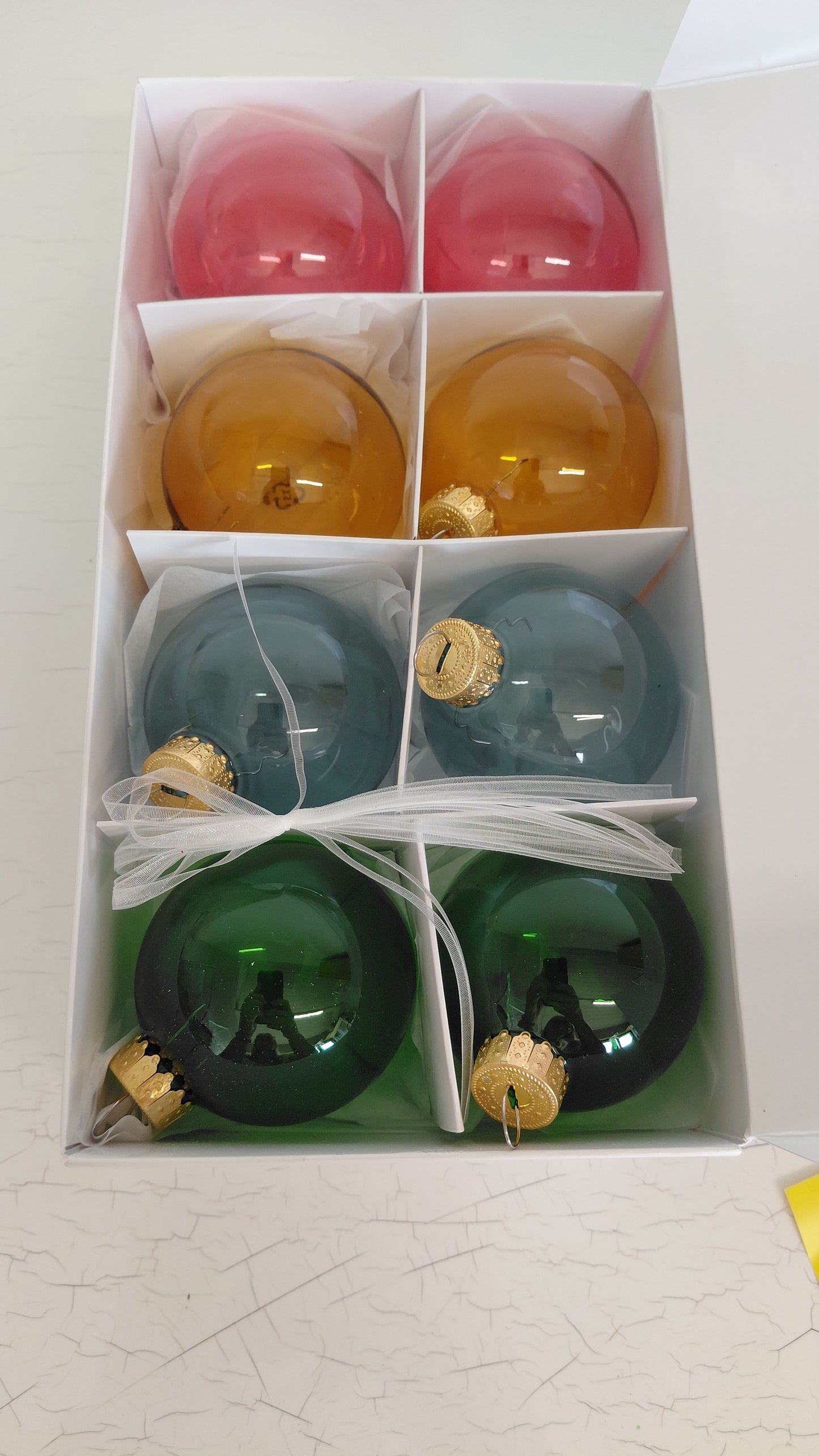 Jólakúlur 8 stk í pakka (ónotað), Ikea