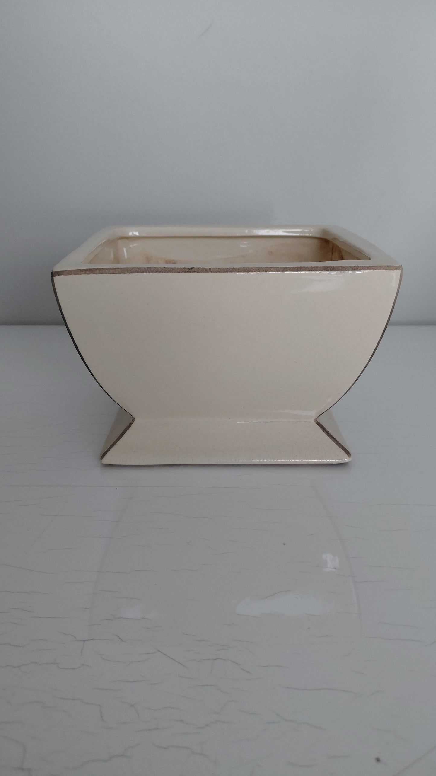 Keramik blómapottur, Vintage