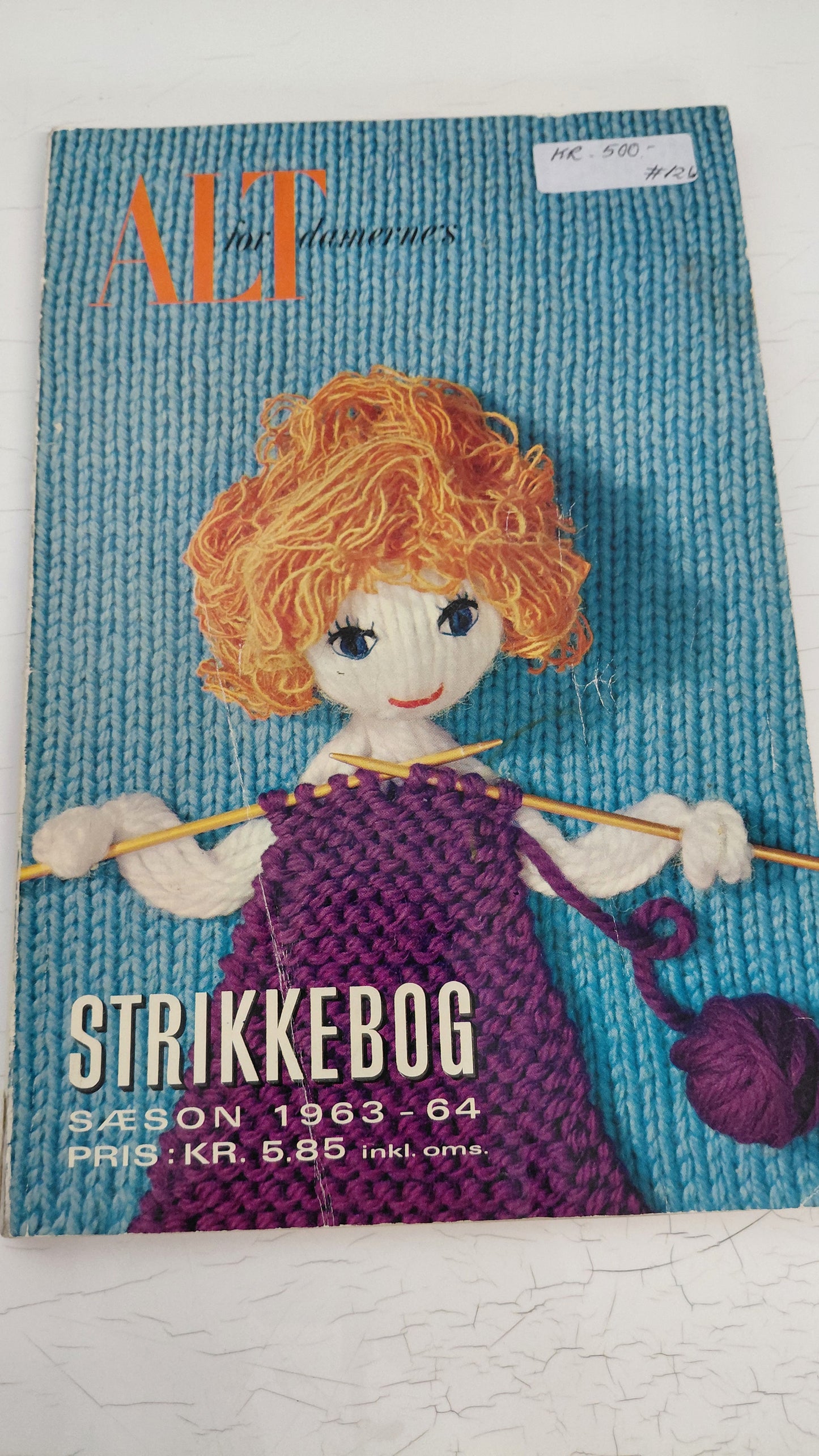 Strykkebog (Prjónabók) 1963-1964, Alt for damernes