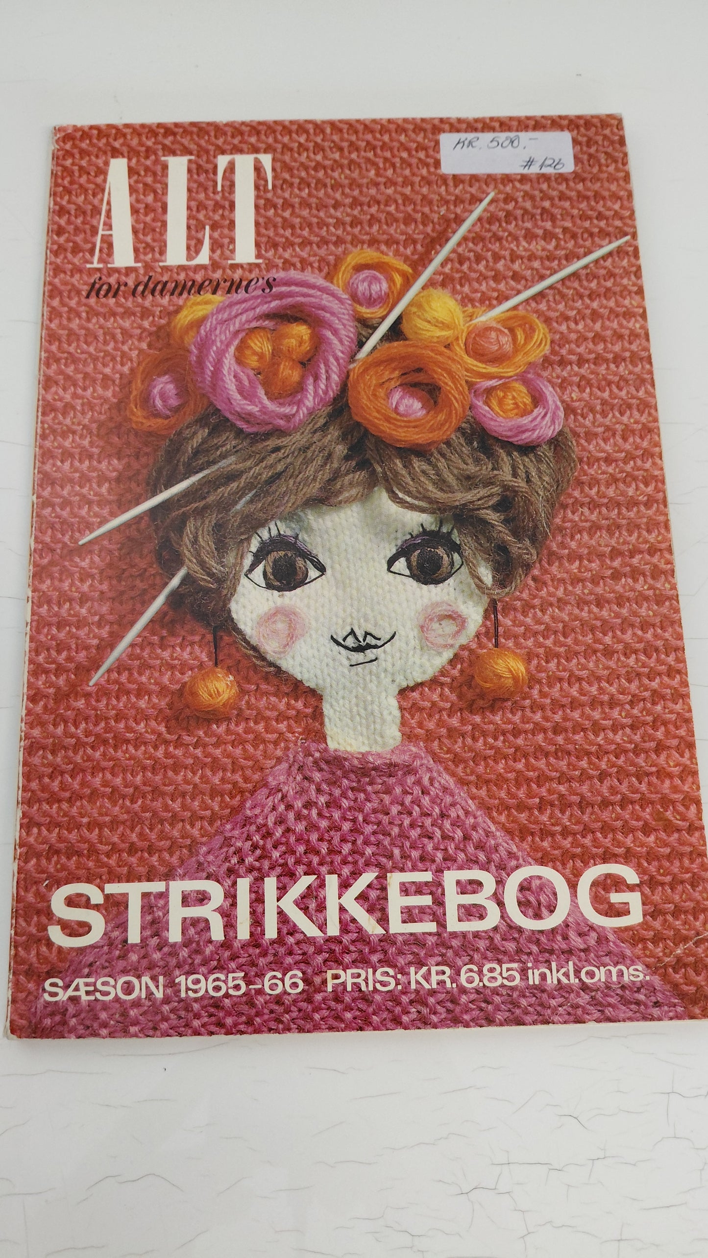 Strykkebog (Prjónabók) 1965-1966, Alt for damernes