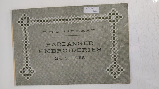 Hardanger embroideries (útsaumur) 2nd series 1952, DMC Library