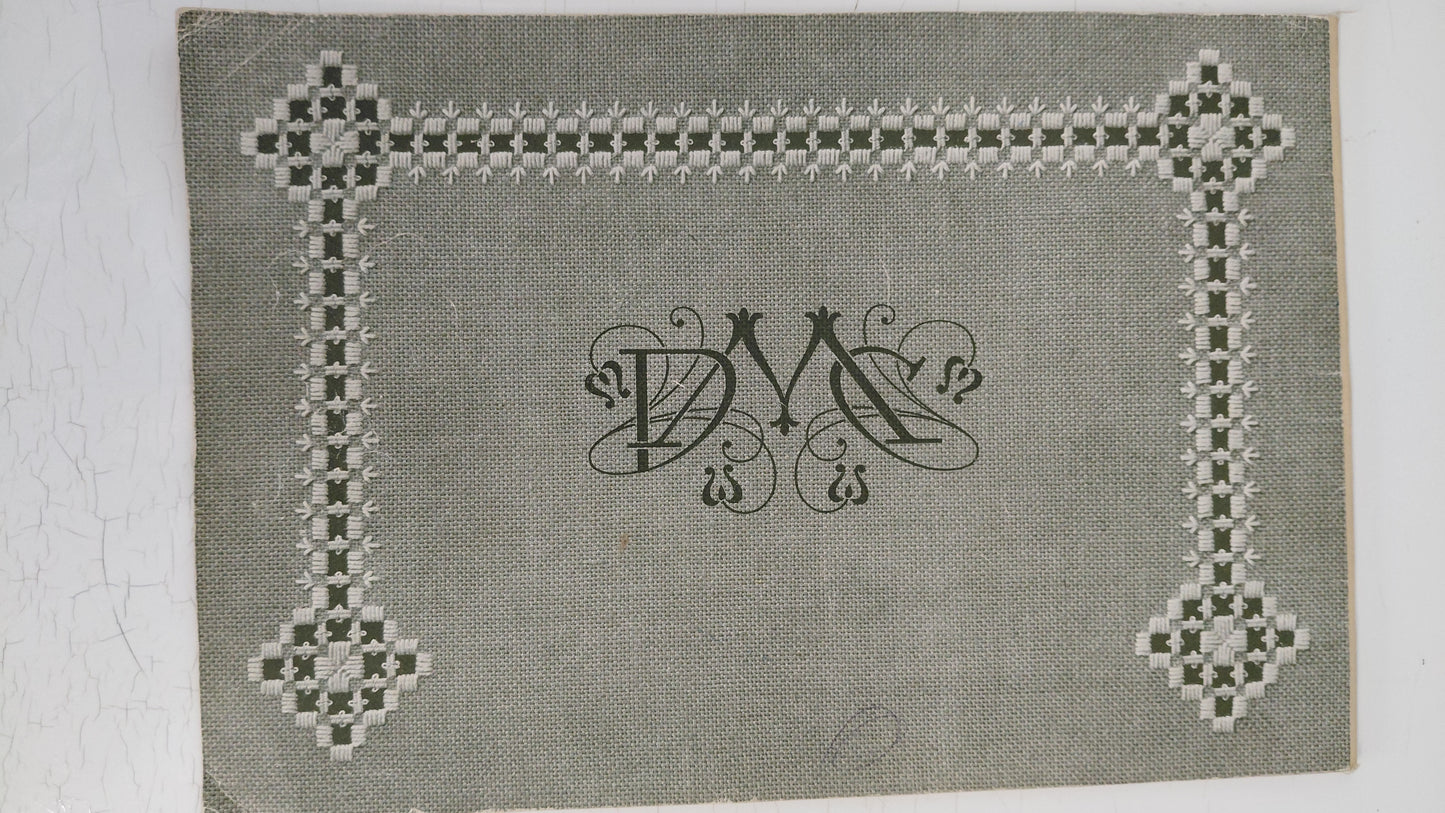 Hardanger embroideries (útsaumur) 2nd series 1952, DMC Library