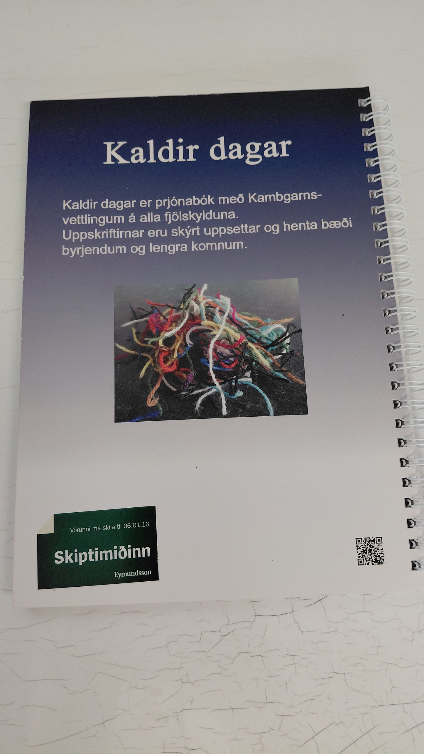 Kaldir dagar vettlingabók (2013), Ólöf Engilbertsdóttir