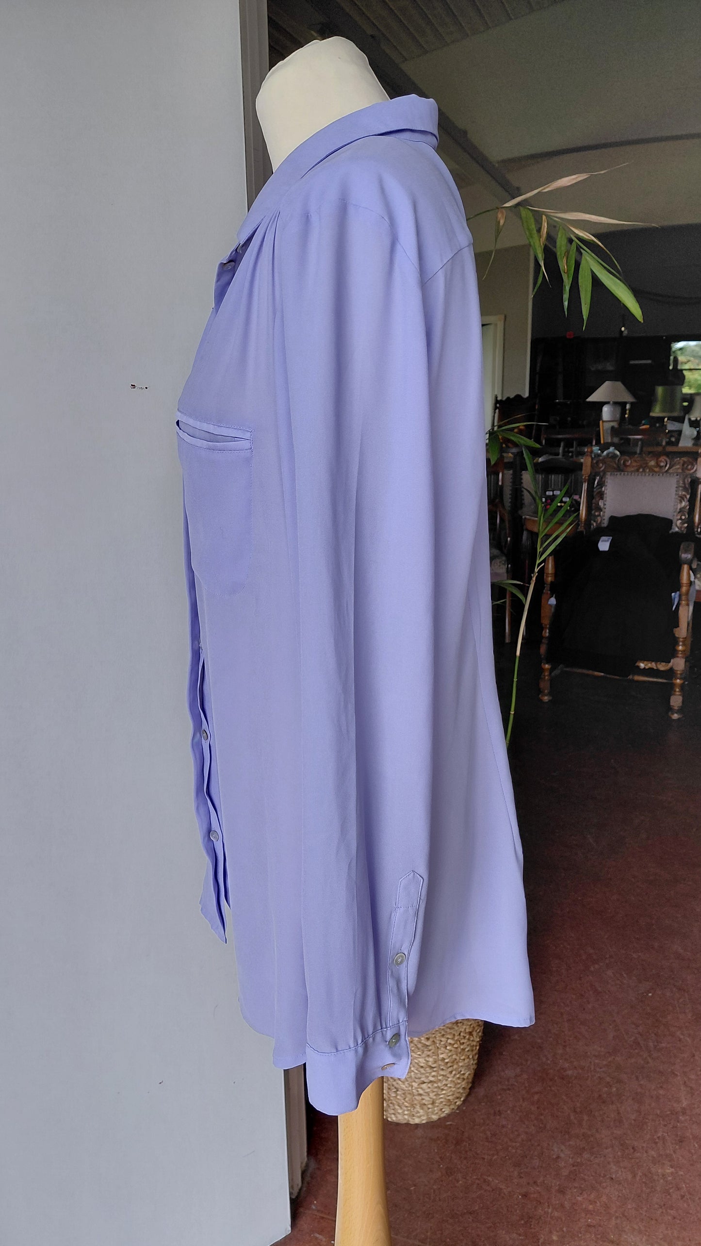 Síðerma skyrta, EUR 44, H&M