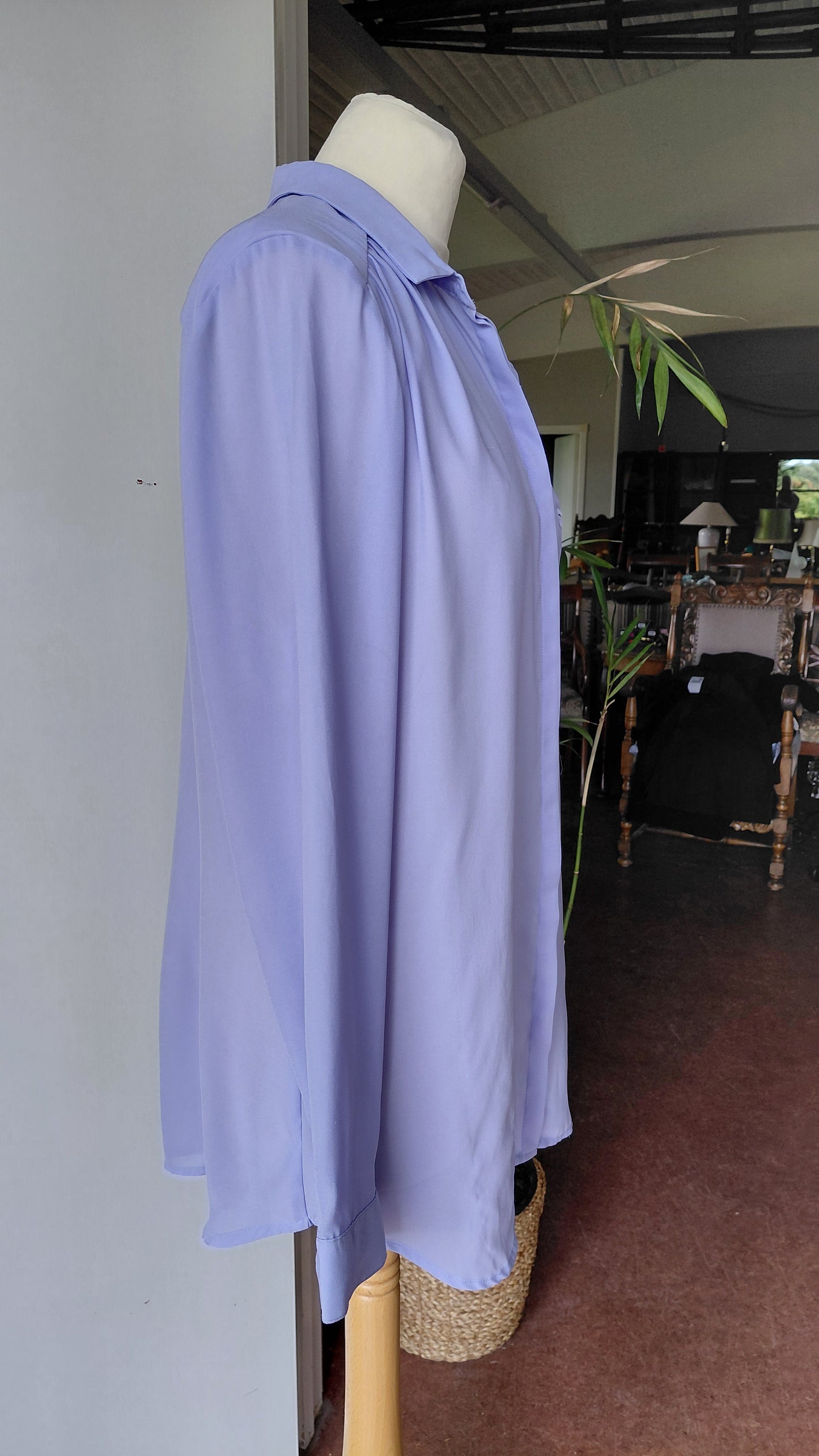 Síðerma skyrta, EUR 44, H&M