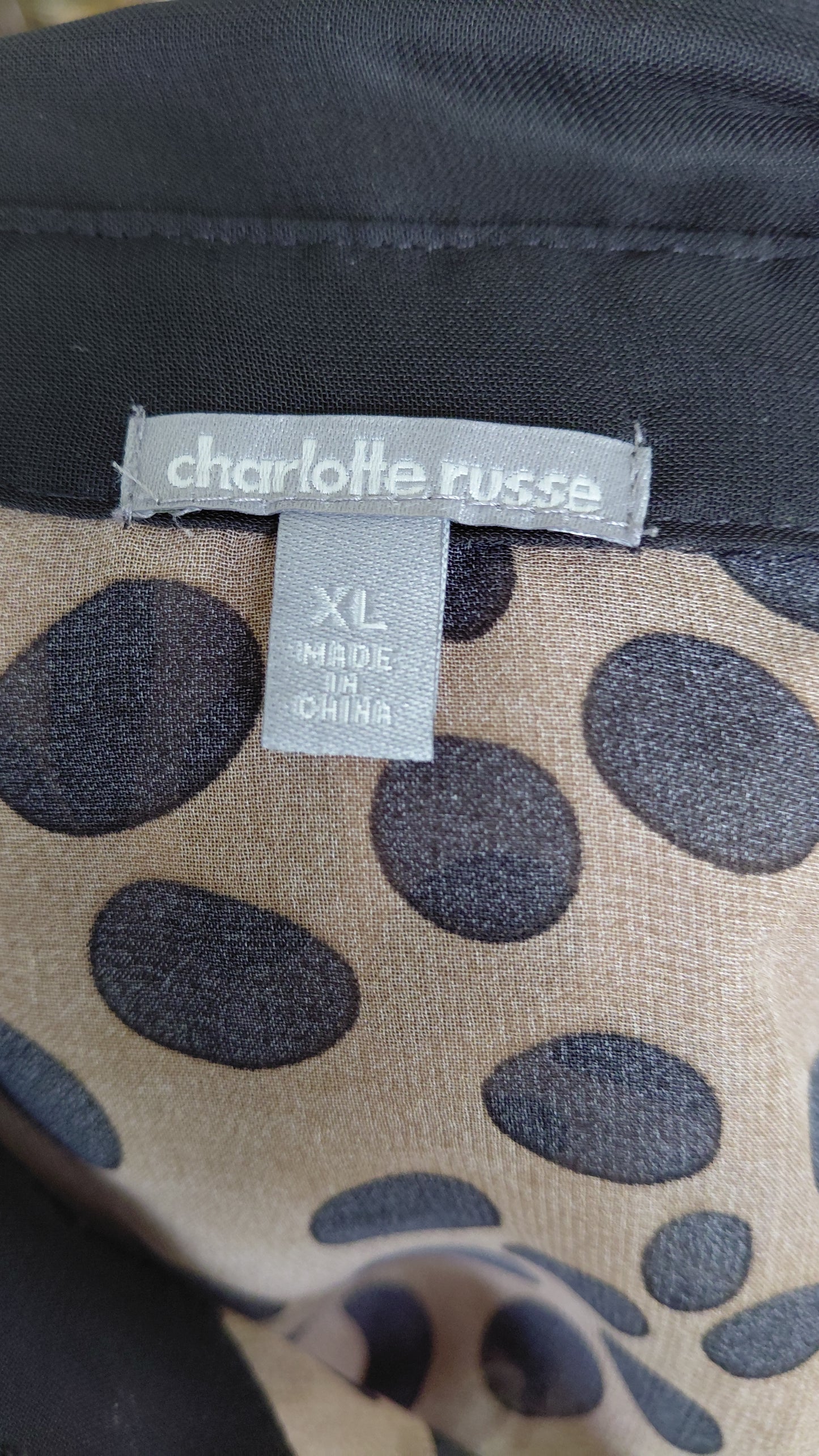 Stutterma skyrta, XL, Charlotte Russe