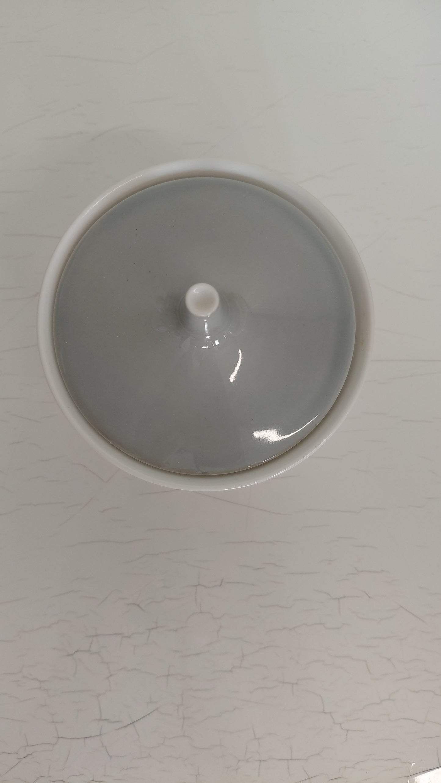 Sykurkar með loki "studio-linie, Bouquet in Grey“ 1960-1970, Rosenthal
