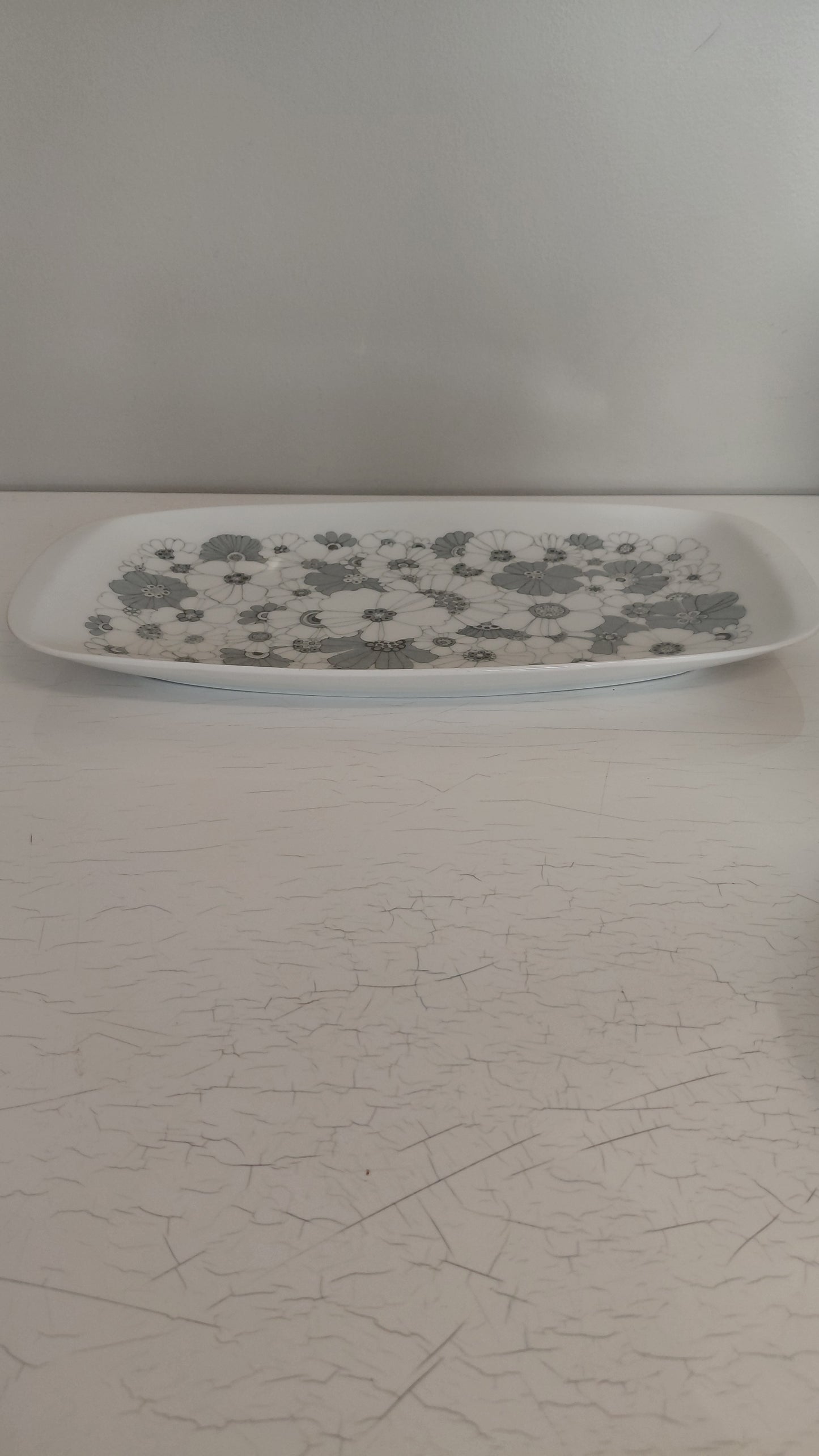 Framreiðslufat "studio-linie, Bouquet in Grey“ 1960-1970, Rosenthal