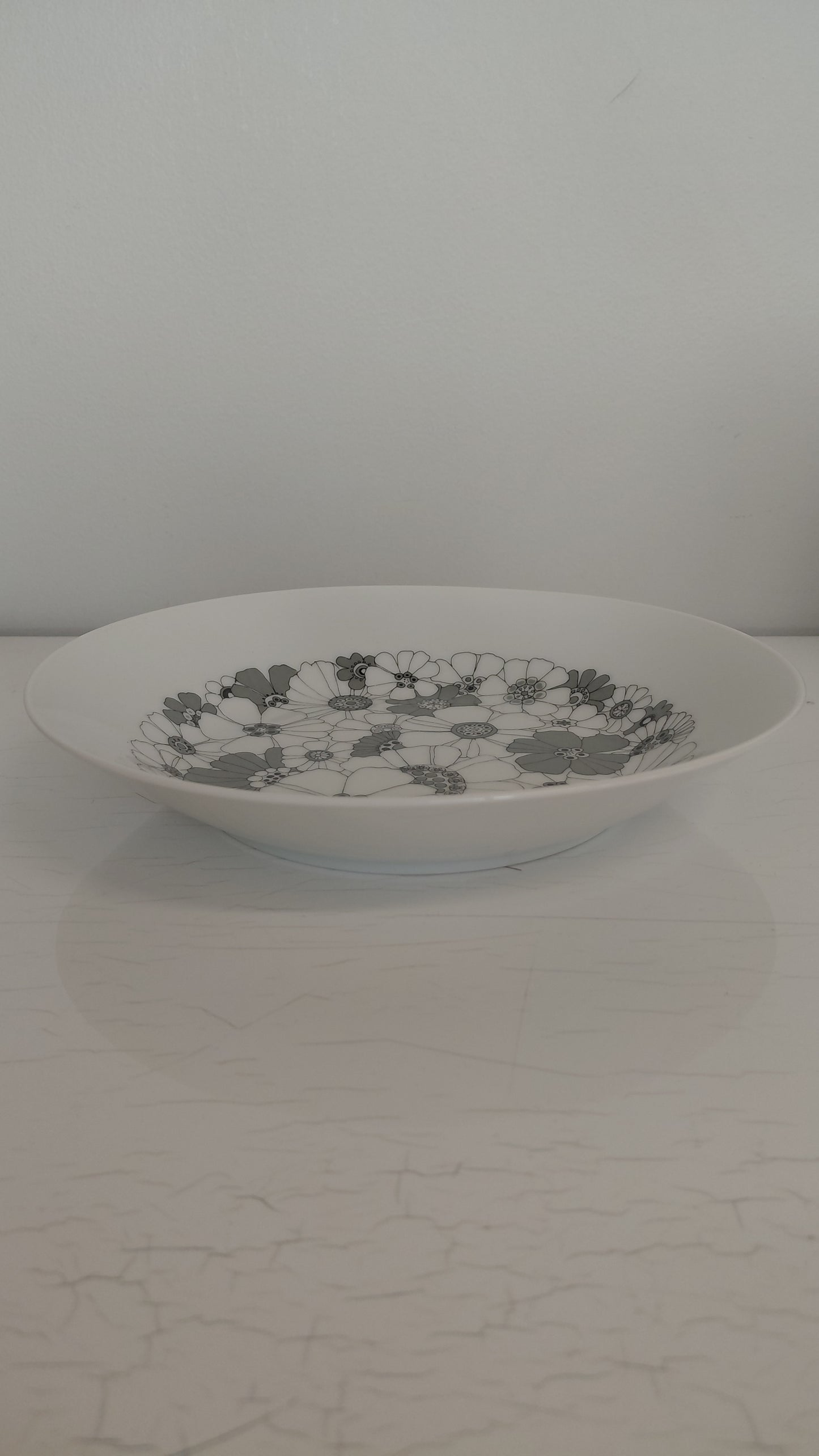 Súpudiskar "studio-linie, Bouquet in Grey“ 1960-1970, Rosenthal