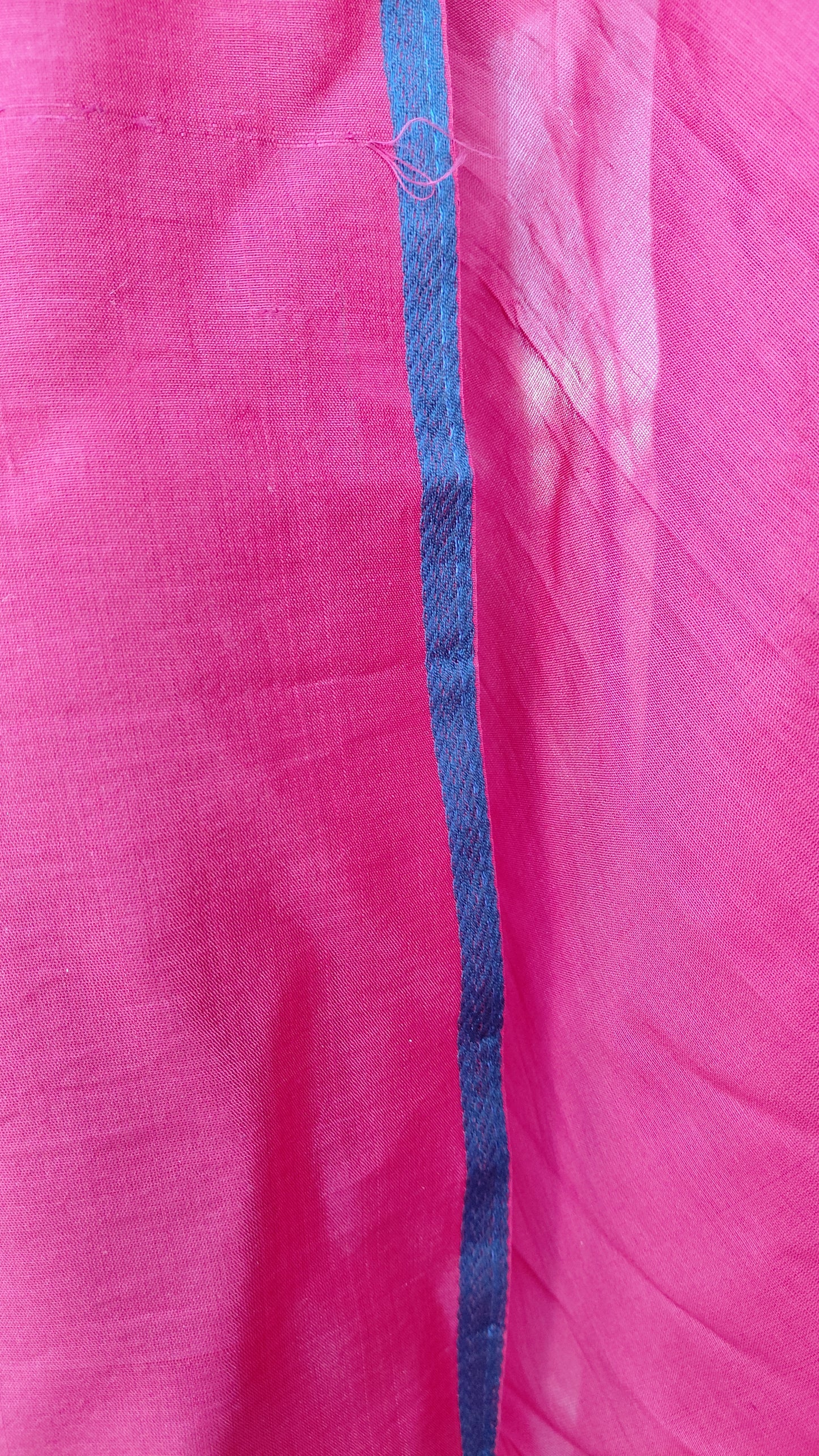 Indverskt saree 100% silki (vintage)