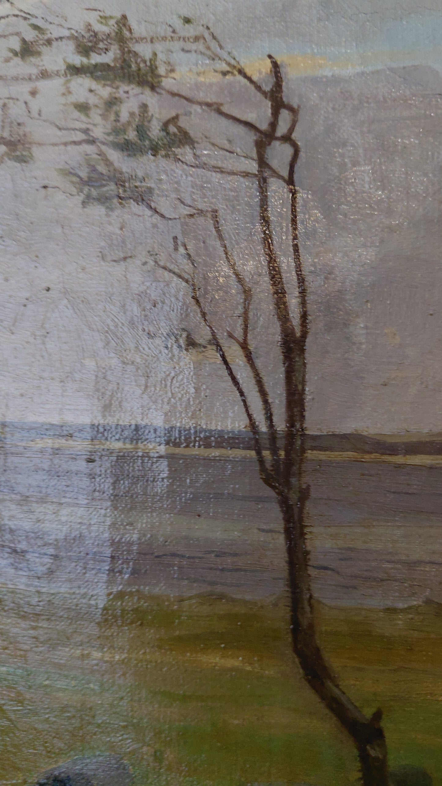Olíumálverk af dönsku landslagi  52x42 cm (1922), Valdemar Maue (1892-1952)