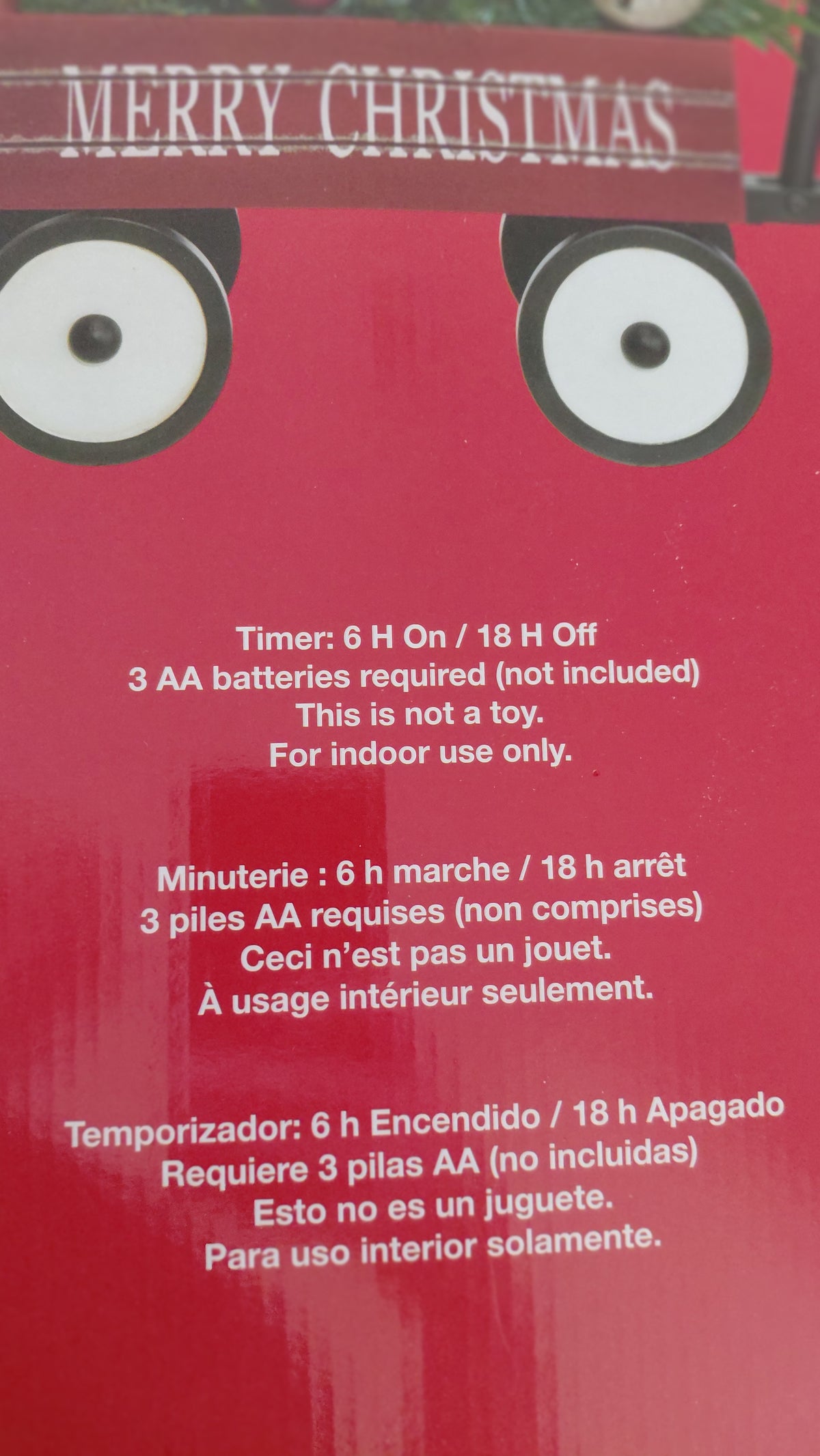 Jólakerra með ljósum (2021), Costco
