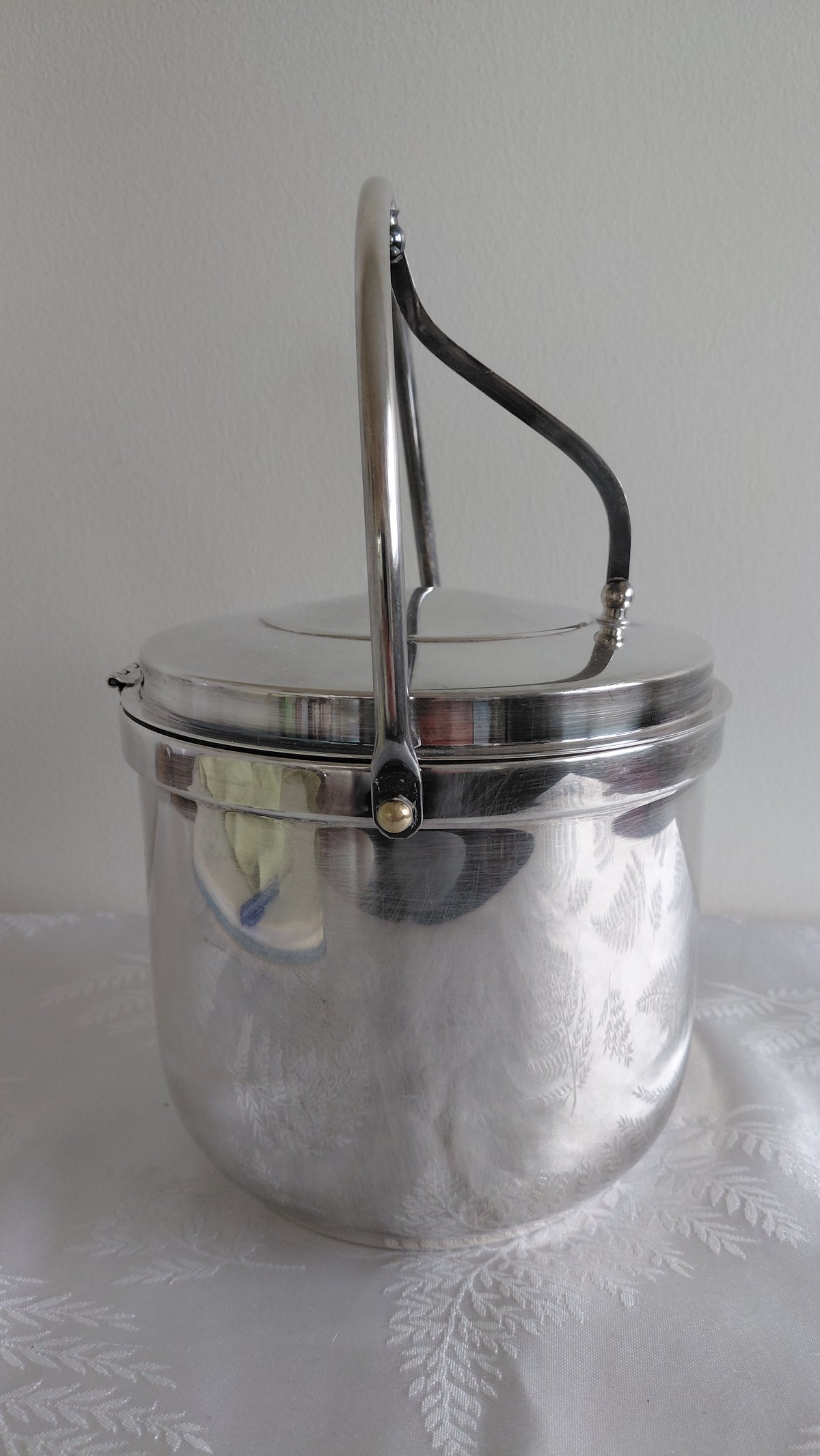 Vintage ísfata silfurhúðuð (1950-1970), Gorham Silver