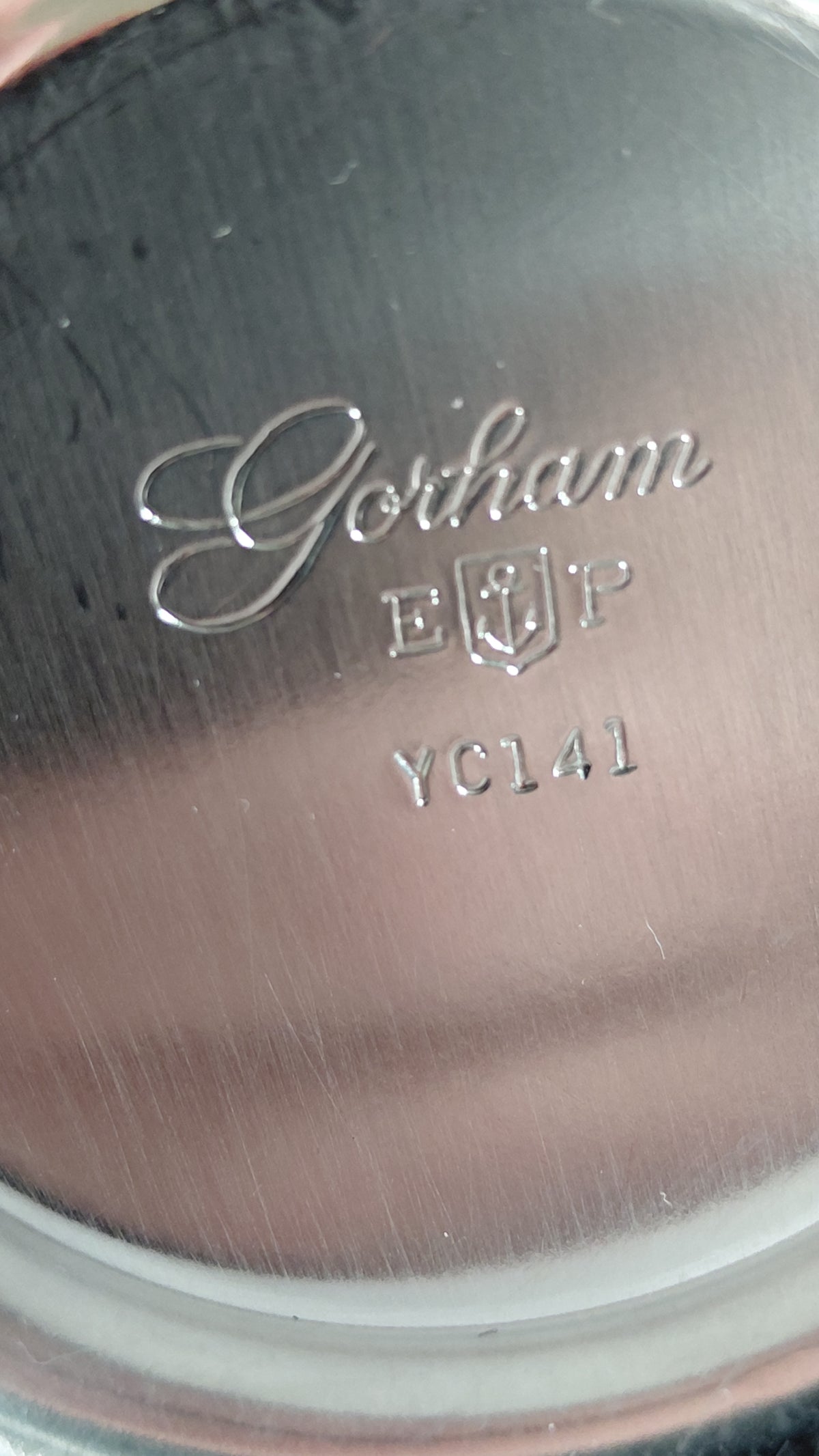 Vintage ísfata silfurhúðuð (1950-1970), Gorham Silver