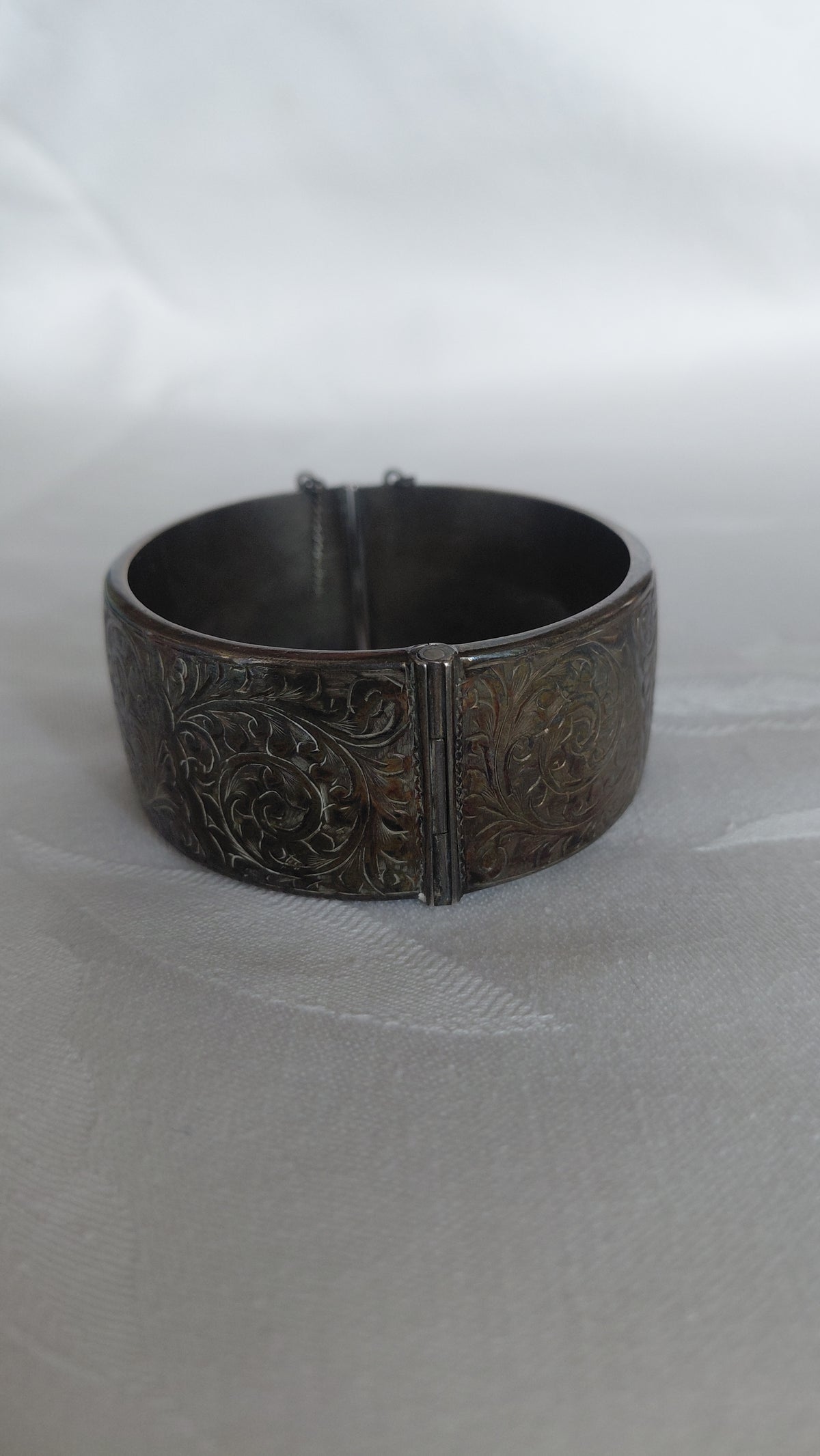 Vintage sterling 92.5% silfur armband Ø6 cm (1947–1948), Spooner, Painter & Co (William Spooner & Charles Painter)