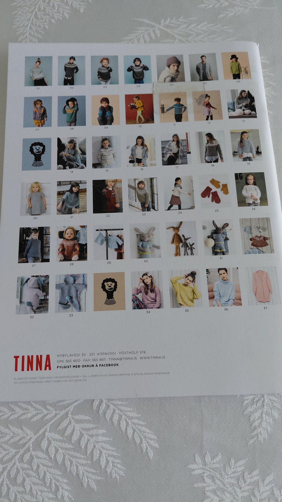 Tinna Prjónablað 1. tbl (2018), Tinna Heildverslun