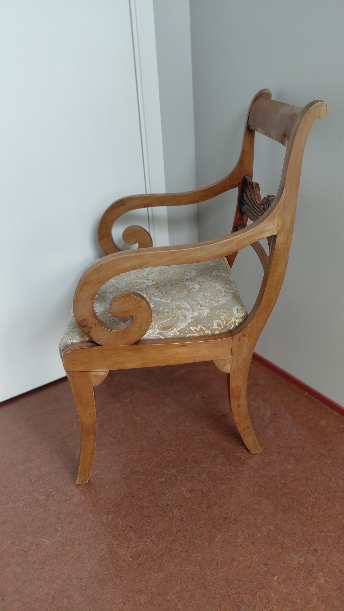 Antík stólar Art Deco stíl - seljast stakir, Antík
