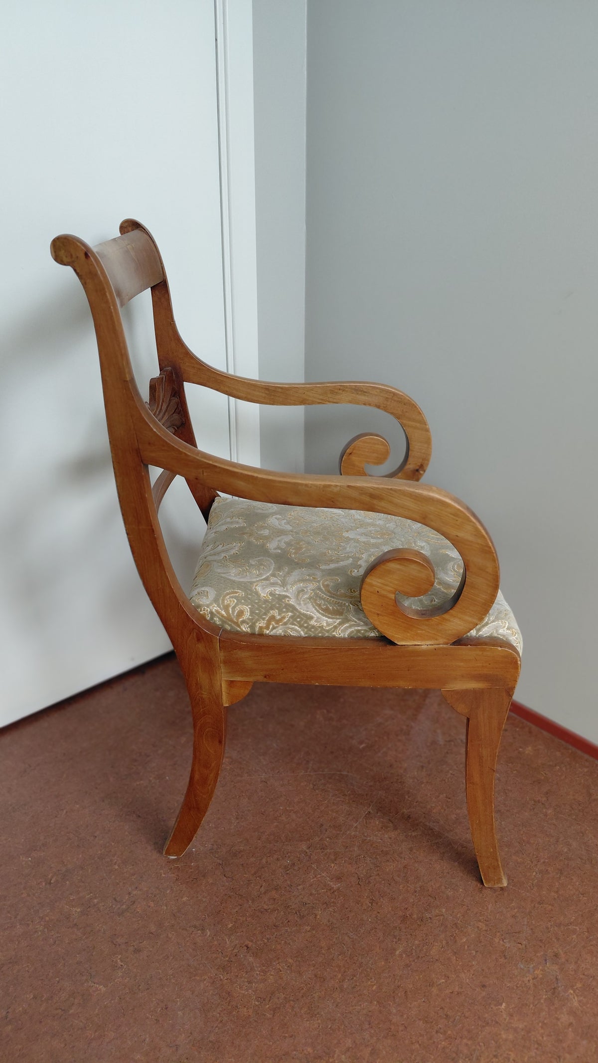 Antík stólar Art Deco stíl - seljast stakir, Antík