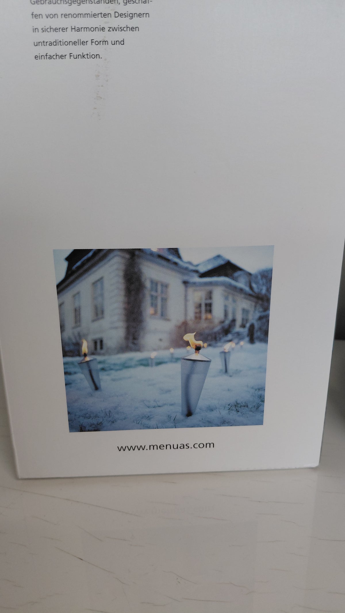 Útkyndill / Olíulampi (ónotaður), Design: Pernille Vea, menu