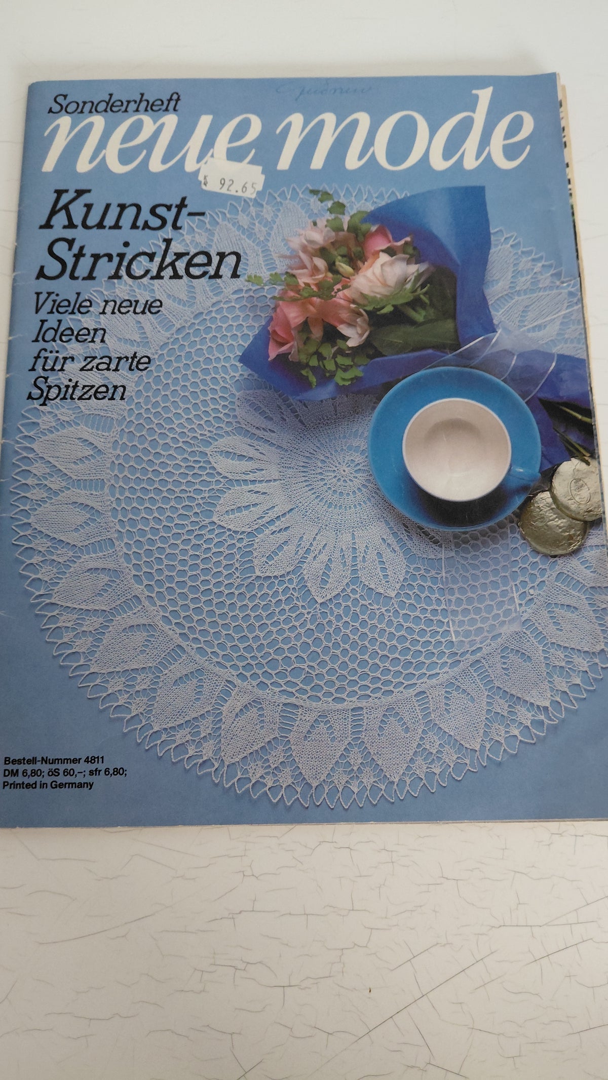 Neue Mode sonderheft, hekl uppskriftir (1983), Neue Mode