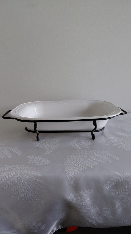 Eldfast mót með stál grind"Casual Elegance", CorningWare