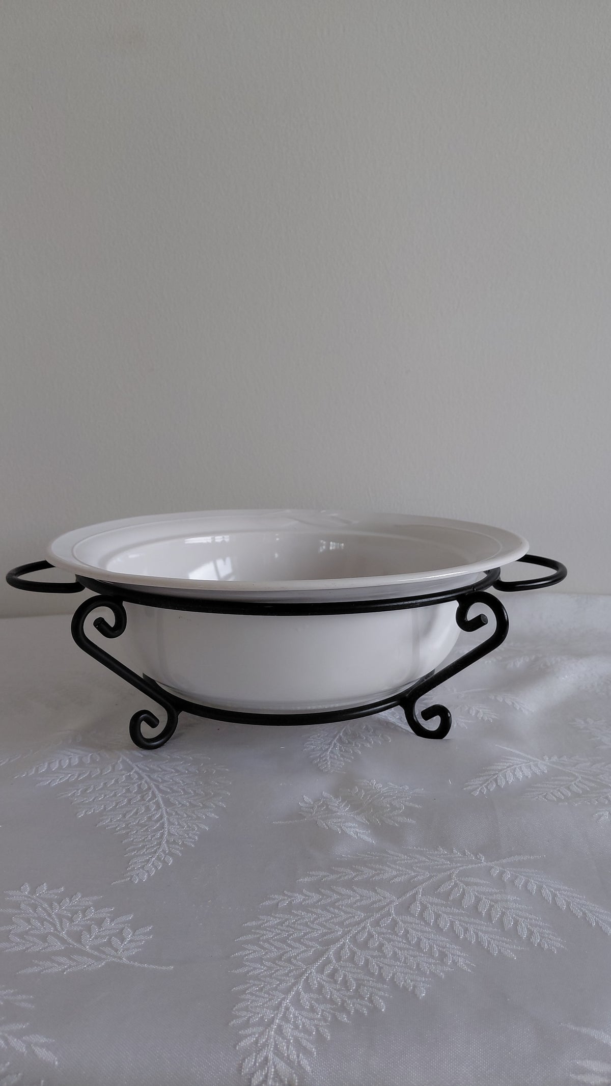 Eldfast mót, hringlaga, með stál grind"Casual Elegance", CorningWare