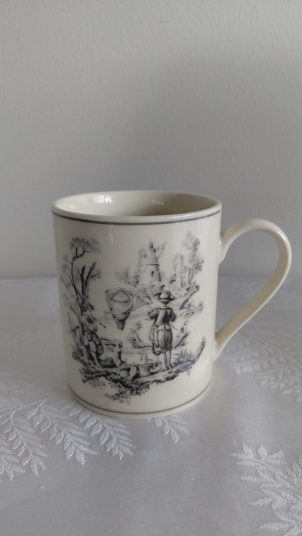 Bolli Börn Toile de Jouy munstur, seljast stakir, I. Godinger & Co.