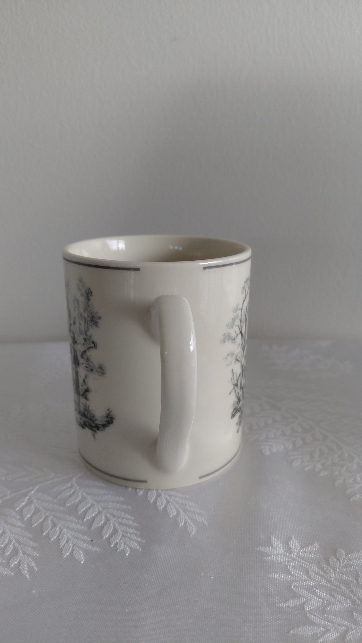 Bolli Börn Toile de Jouy munstur, seljast stakir, I. Godinger & Co.