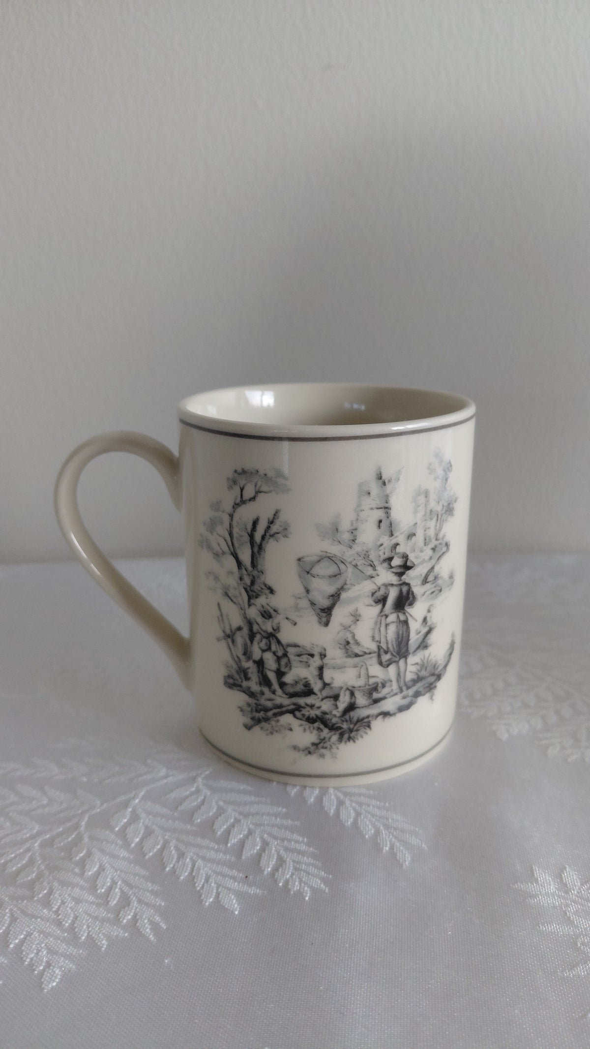 Bolli Börn Toile de Jouy munstur, seljast stakir, I. Godinger & Co.