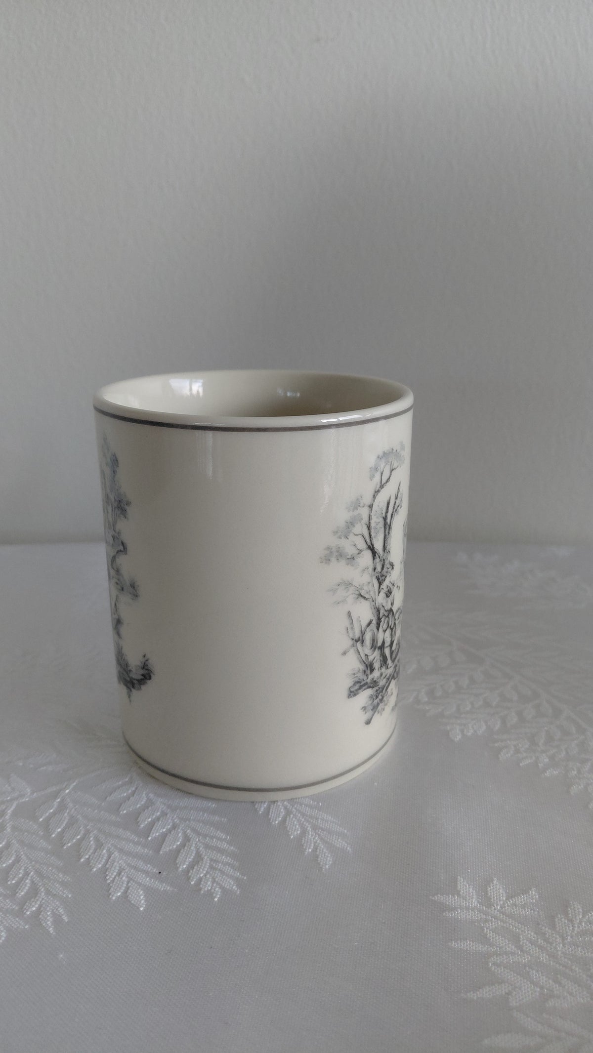 Bolli Börn Toile de Jouy munstur, seljast stakir, I. Godinger & Co.