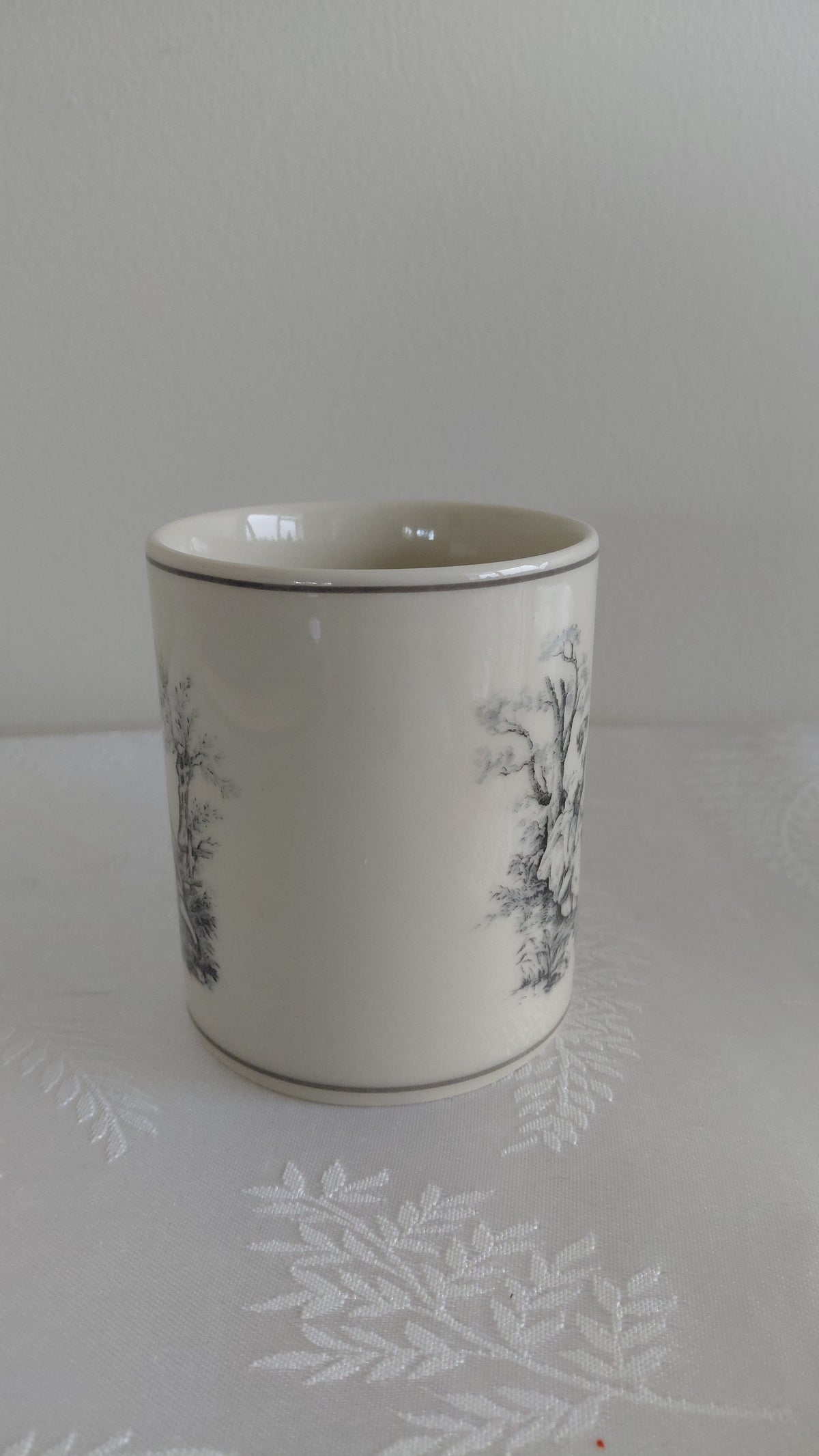 Bolli Konur og maður Toile de Jouy munstur, I. Godinger & Co.