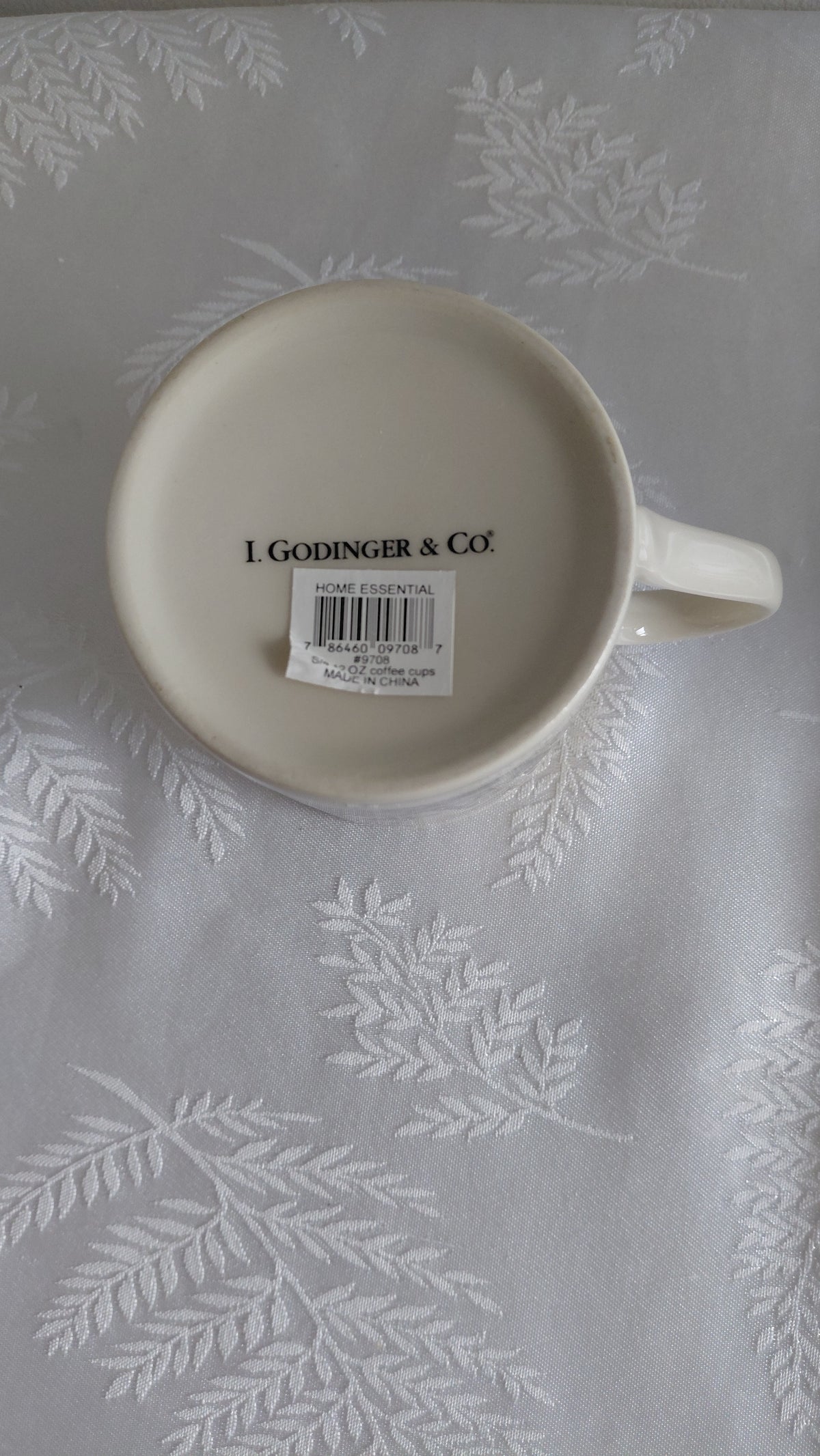 Bolli Kona og börn Toile de Jouy munstur, I. Godinger & Co.