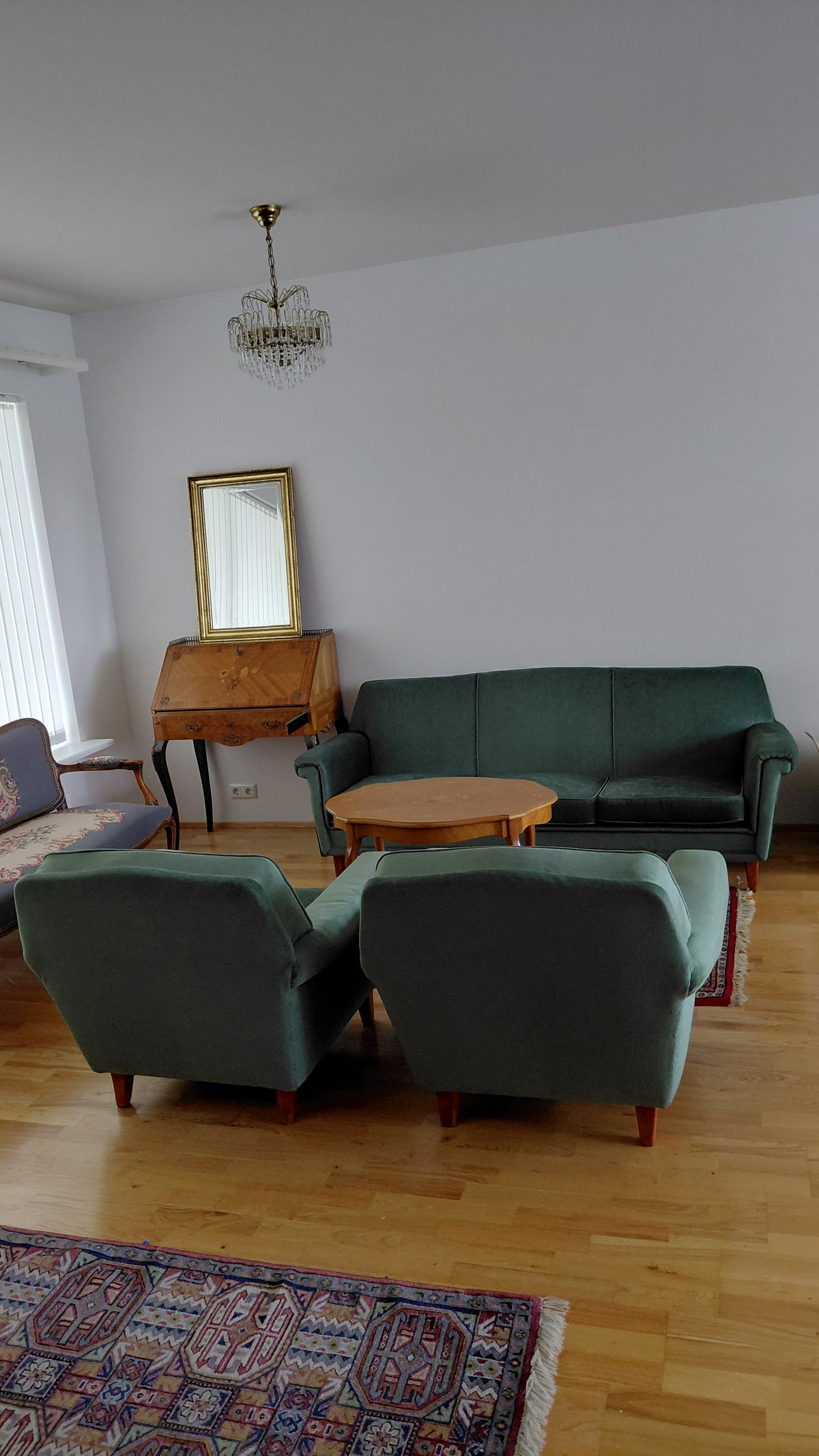 Vintage sófasett 3+1+1 (1962), Vintage
