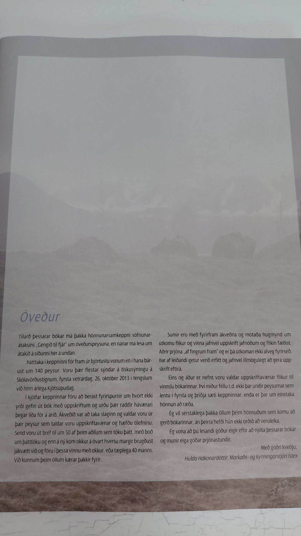 Lopi Óveður (2013) prjónablað, Ístex