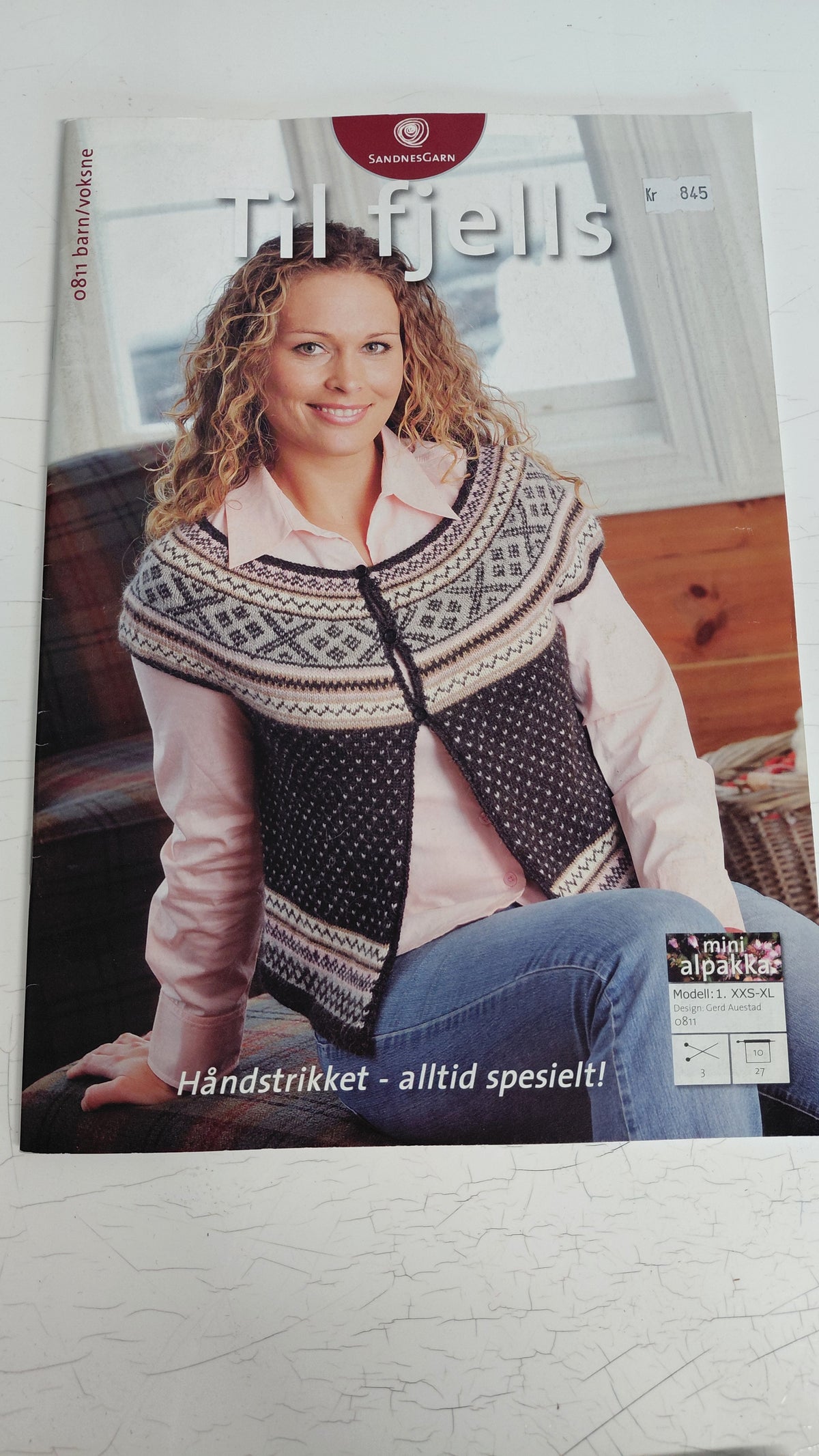 Til Fjells prjónablað (2008), Sandnes Garn