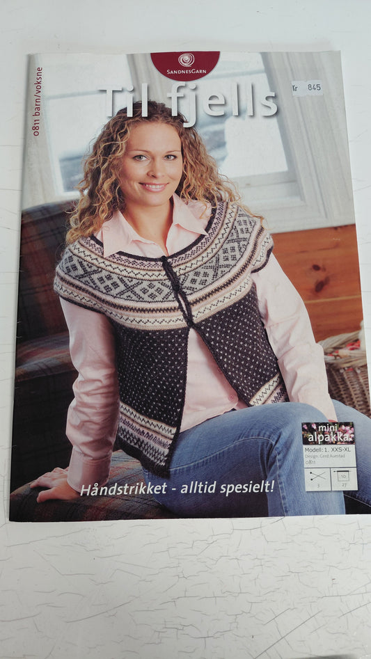 Til Fjells prjónablað (2008), Sandnes Garn