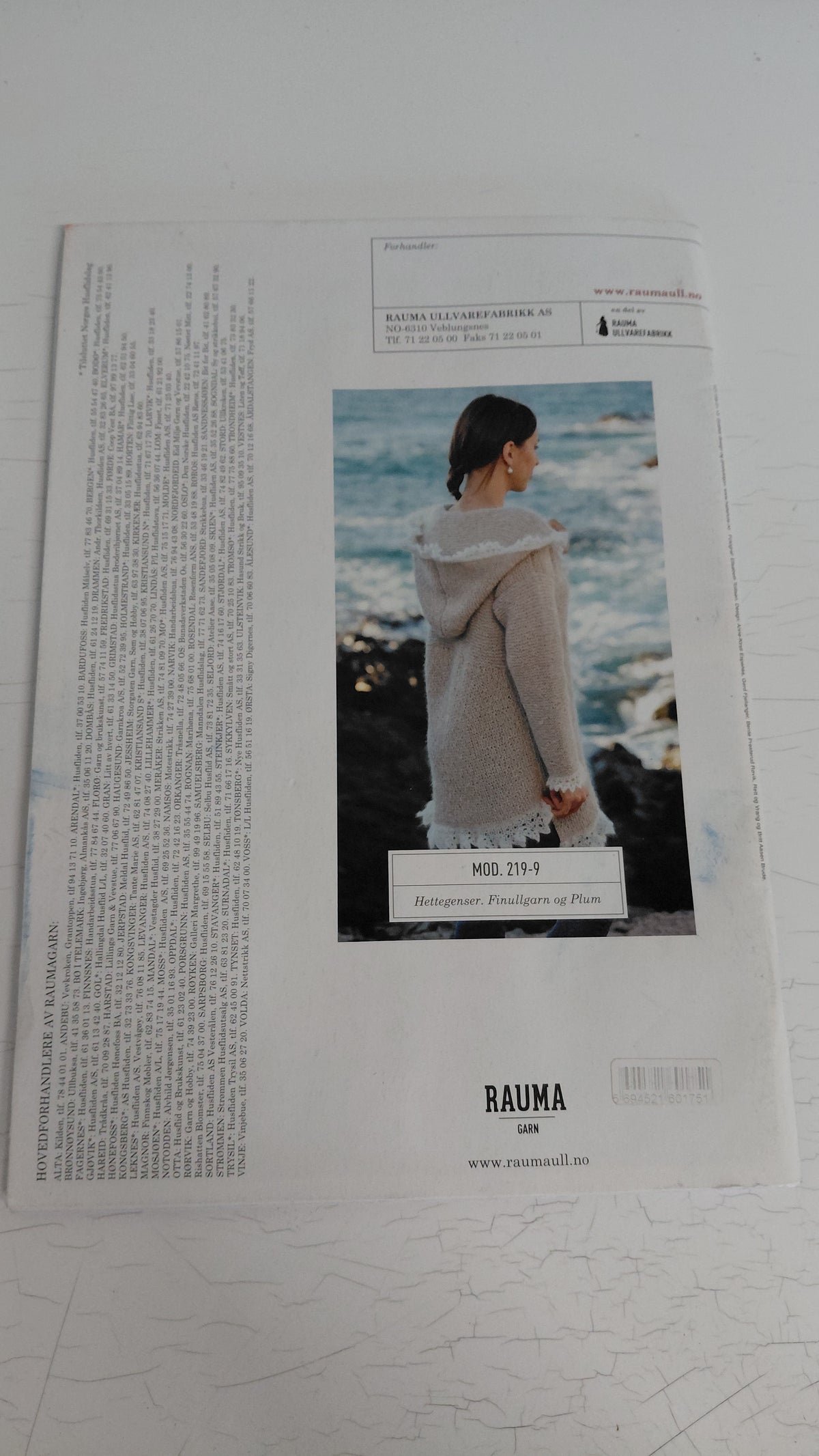 Rauma Garn 219R (Voksen) prjónablað (2011), Rauma