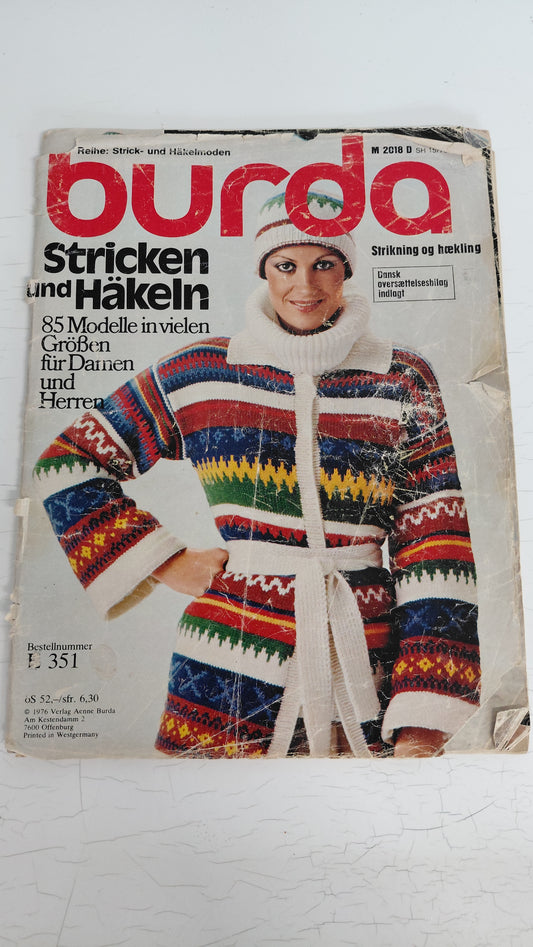 Burda prjónablað (1976), Burda