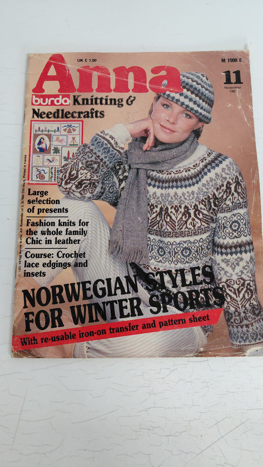 Anna (burda Knitting & Needlecrafts) nr. 11 (1983), Burda