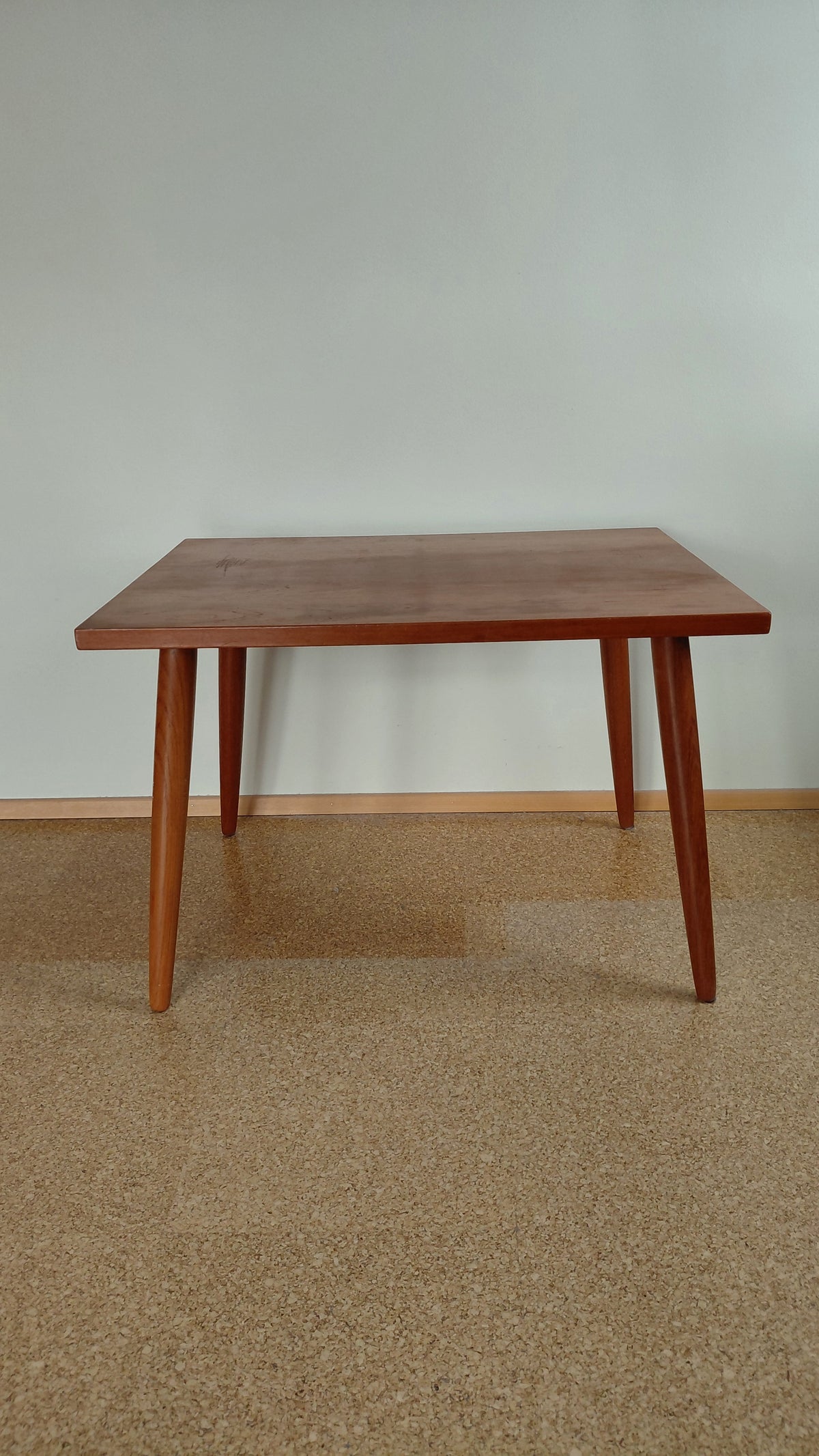 Lítið tekk borð (1970s), Vintage