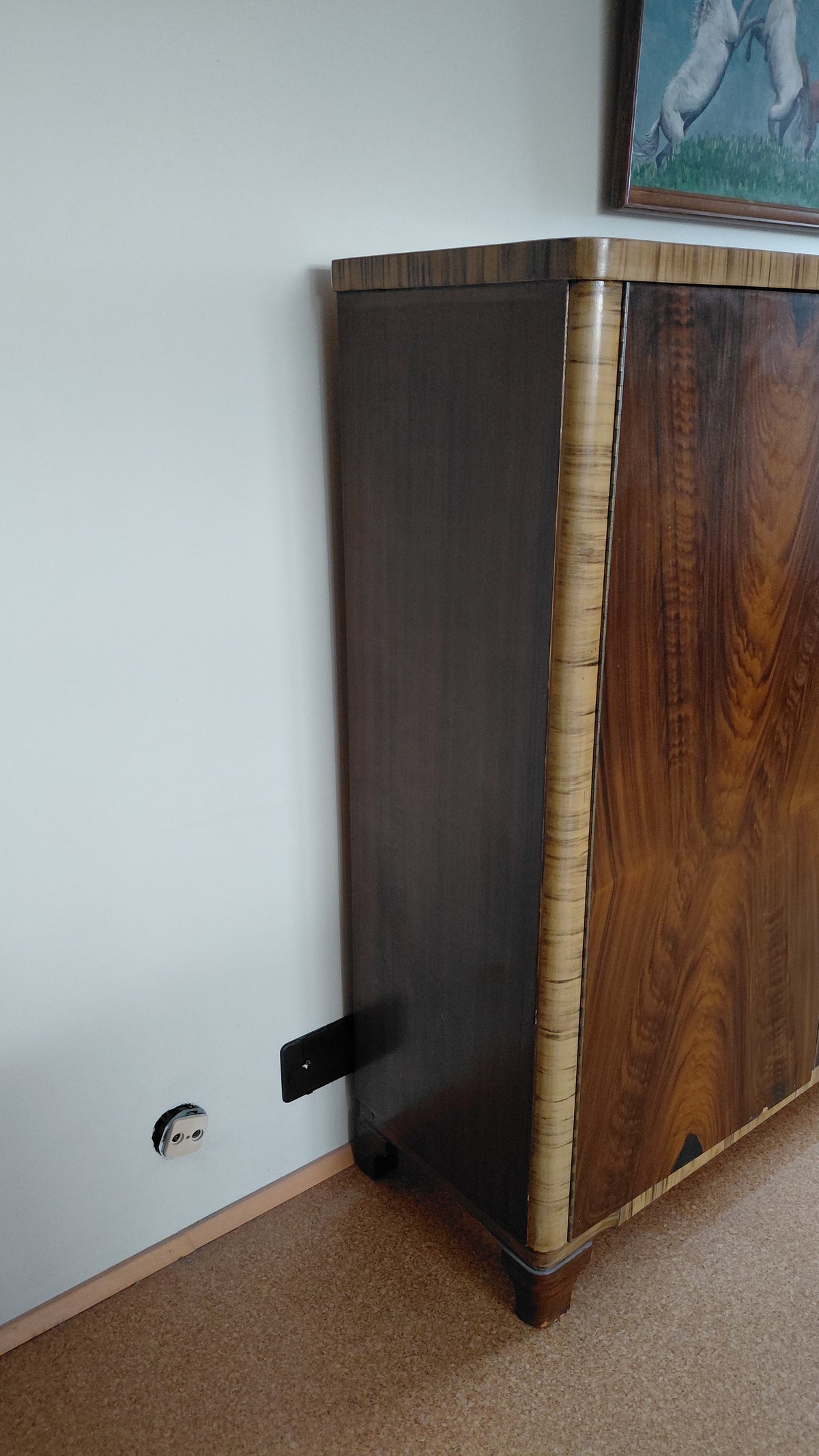 Skápur í Art Deco stíl (1940-1960), Vintage